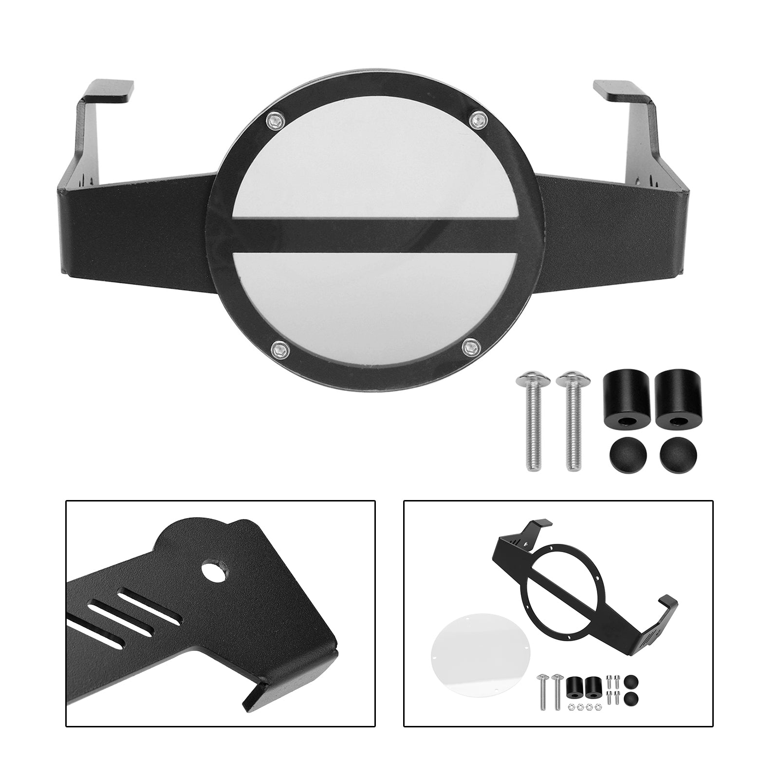 Protezione della copertura dello scudo della protezione del faro adatta per Honda Cross Cub 110 Cc110 2023 Rosso