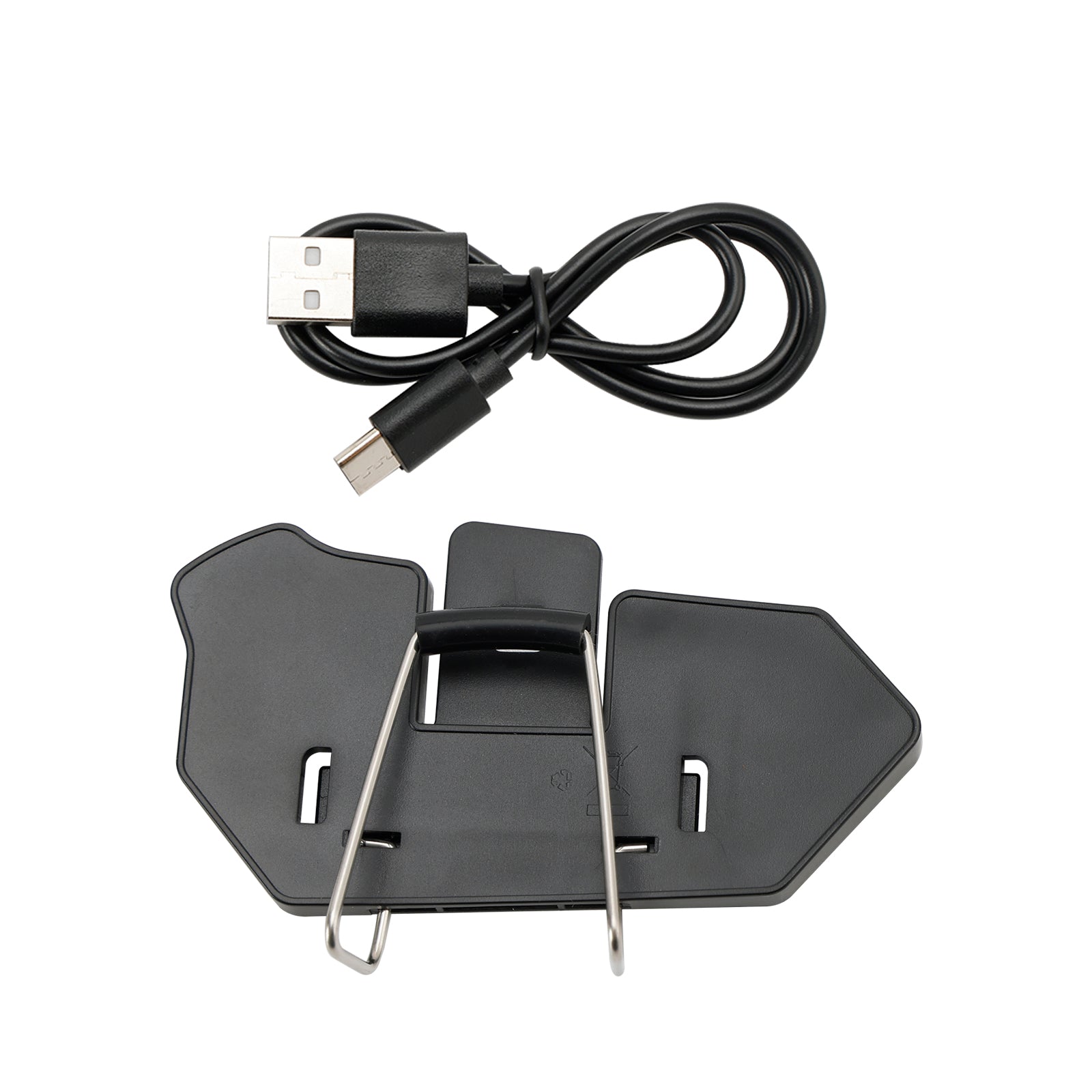 Universal høyttalerspiller hjelm Bluetooth -øretelefonhodesett svart for motorsykkel