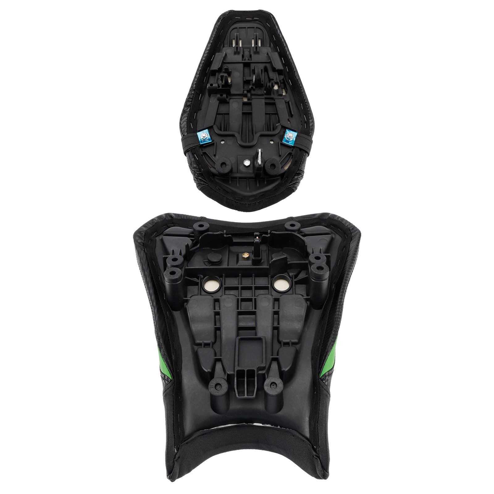 19–25 Kawasaki Zx-6R Zx 6R unten vorne mit Fahrersitz hinten, Grün