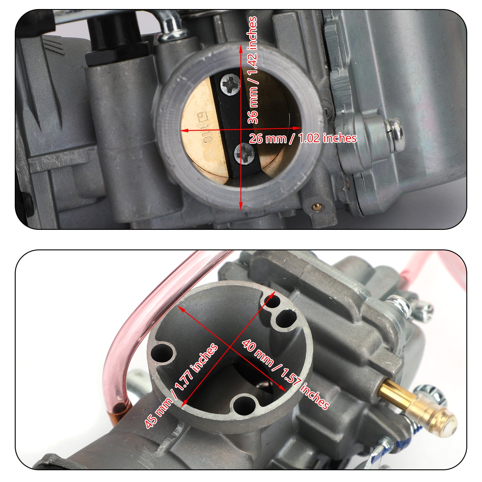 26mm karburatorkarbi til Suzuki GN125 1994-2001 GS125 Mikuni 125cc EN125 GN125