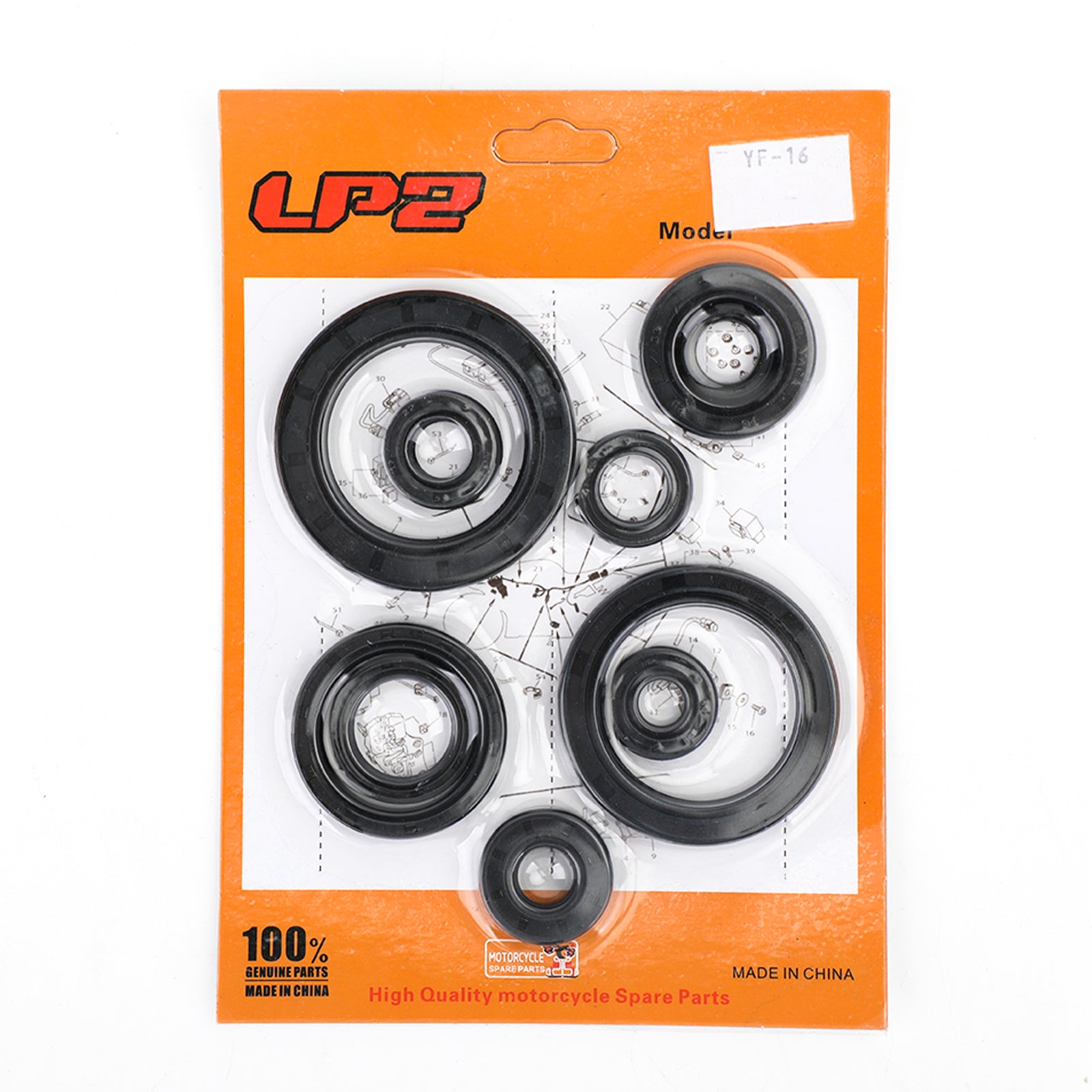 10pcs 07-08 Honda CRF450R CRF 450 R Off-Road Engine Oil Seal Kit Set