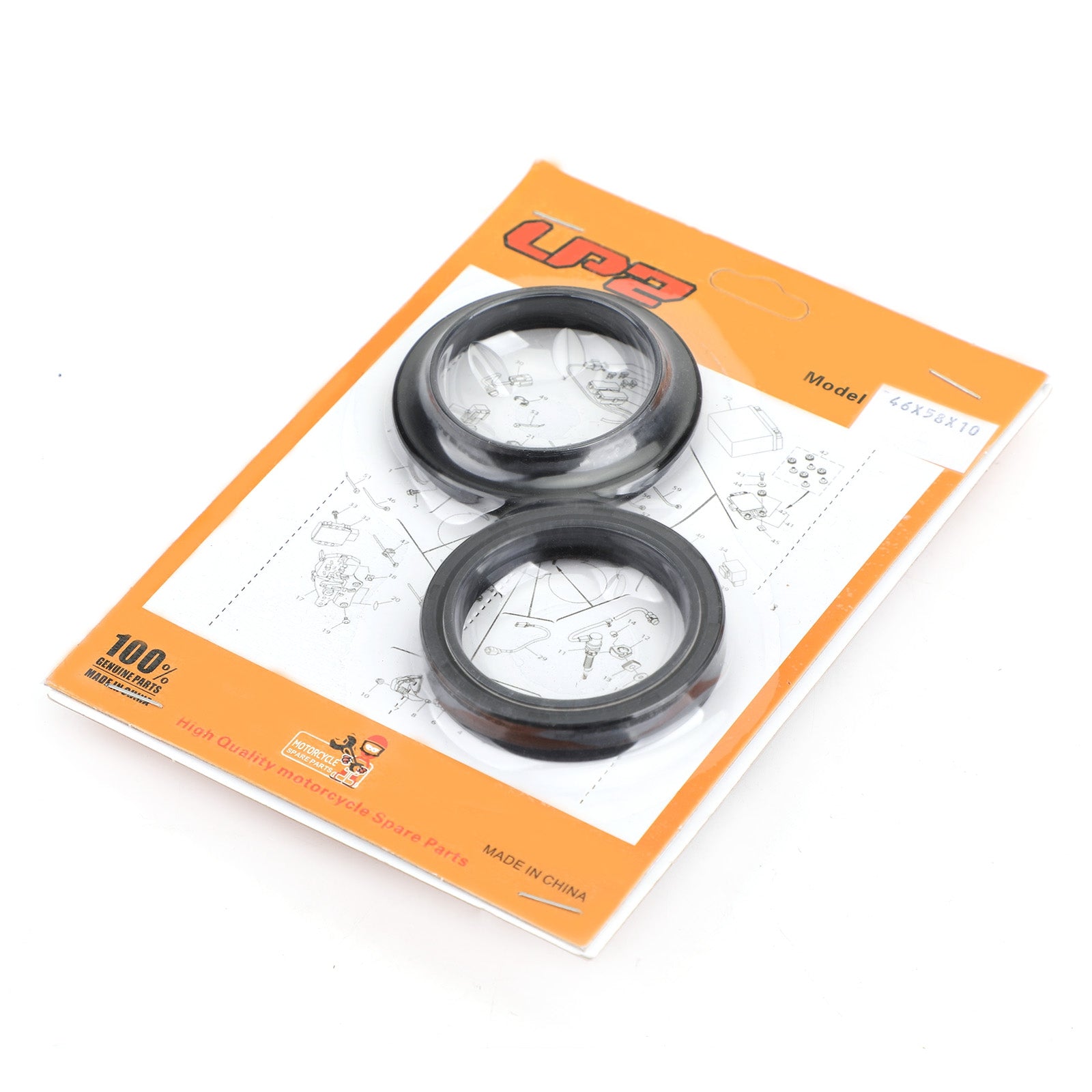 1998-2008 Kawasaki ZX600 ZX636 Ninja ZX-6R ZZ-R600 ZX-9R Fork Seal Dust Kit