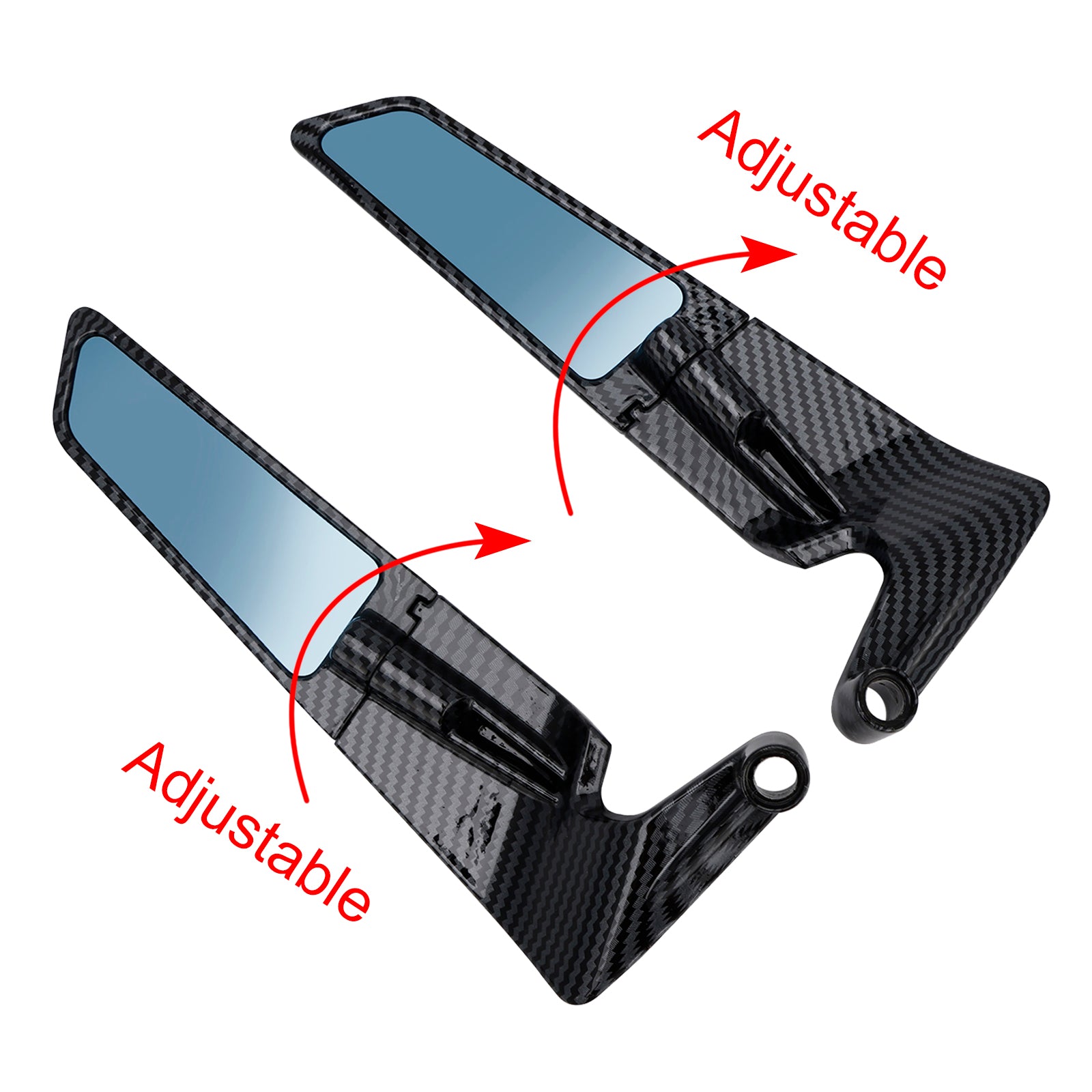 Ducati Streetfighter V2 - V4 - V4s 2020-2023 Rearview Winglet Mirror Set