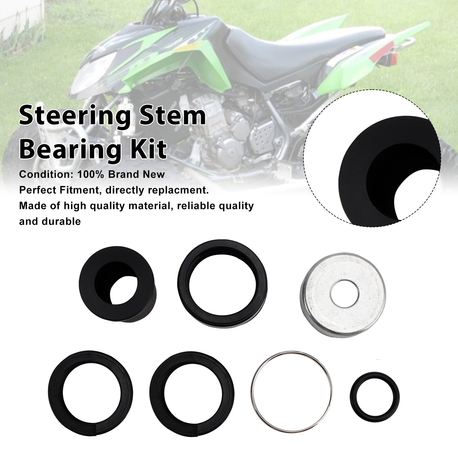 Suzuki LTA500 LTZ400 LTZ250 Steering Stem Bearing Kit PWSSK-K06-400