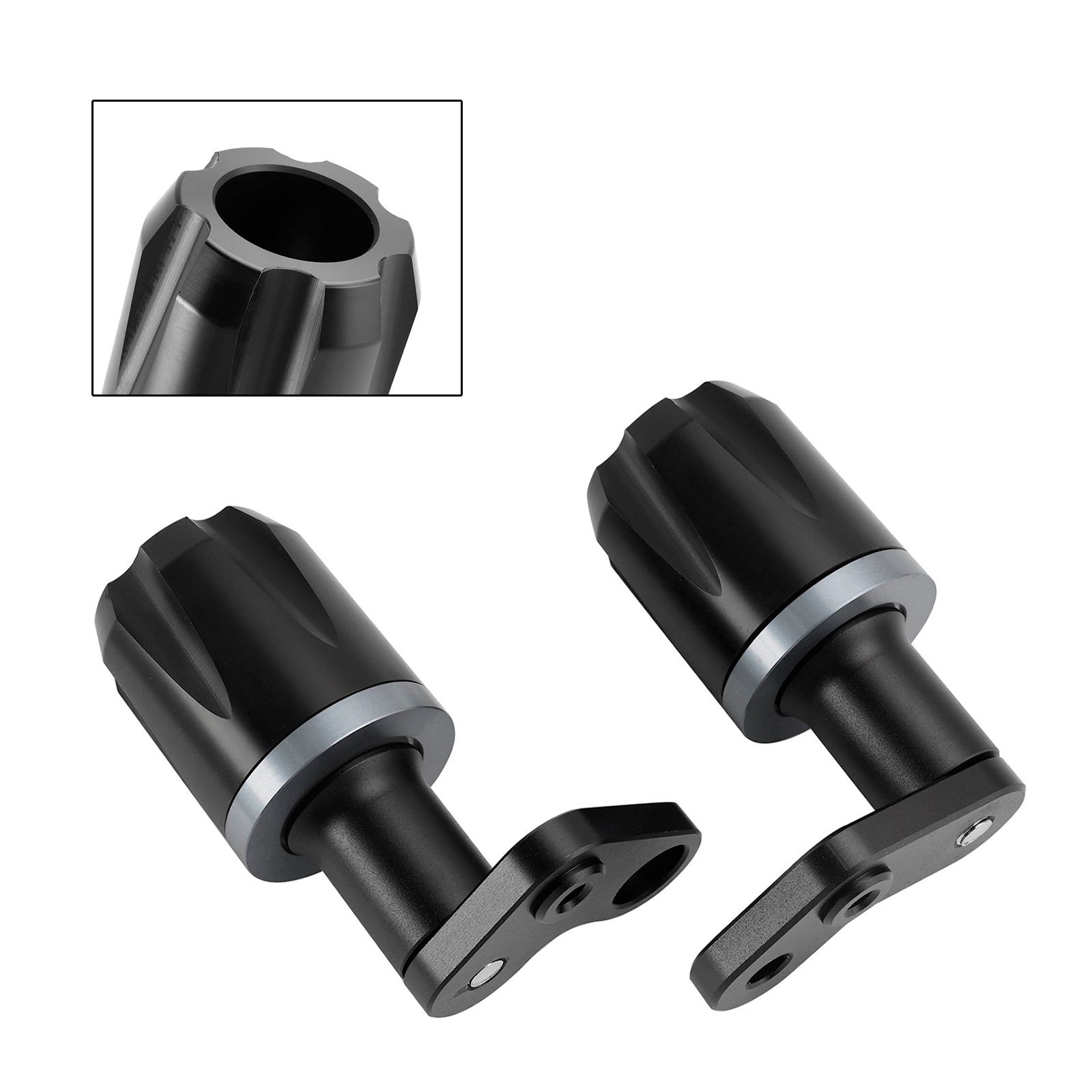 24-25 Kawasaki Zx-6R Zx 6R Cnc Anti-Crash Frame Sliders Protector GY-Titan