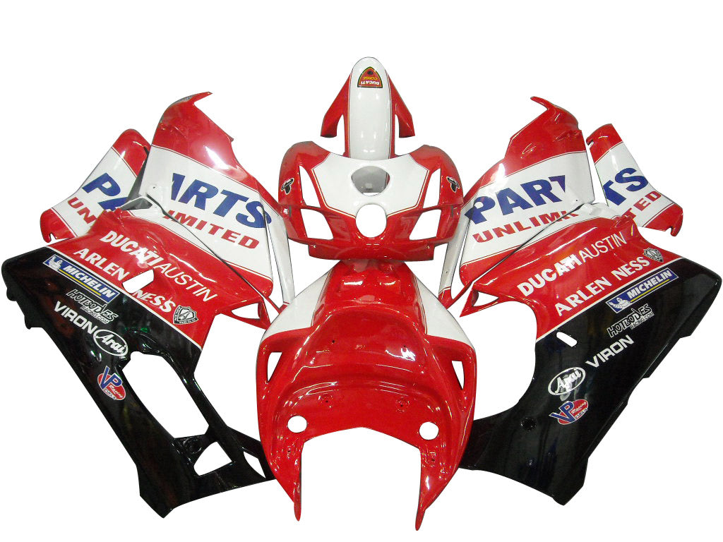 Amotopart 2003-2004 Ducati 999/749 Red Black White Blue Fairing Kit