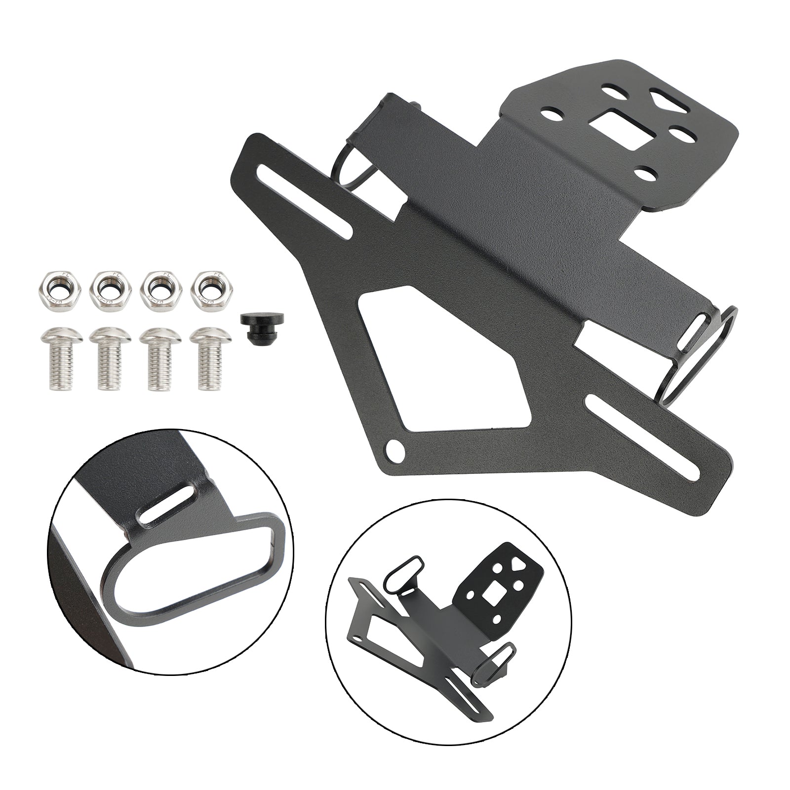 2023 Kawasaki ZX-4R ZX-4RR-registreringsskyltfäste