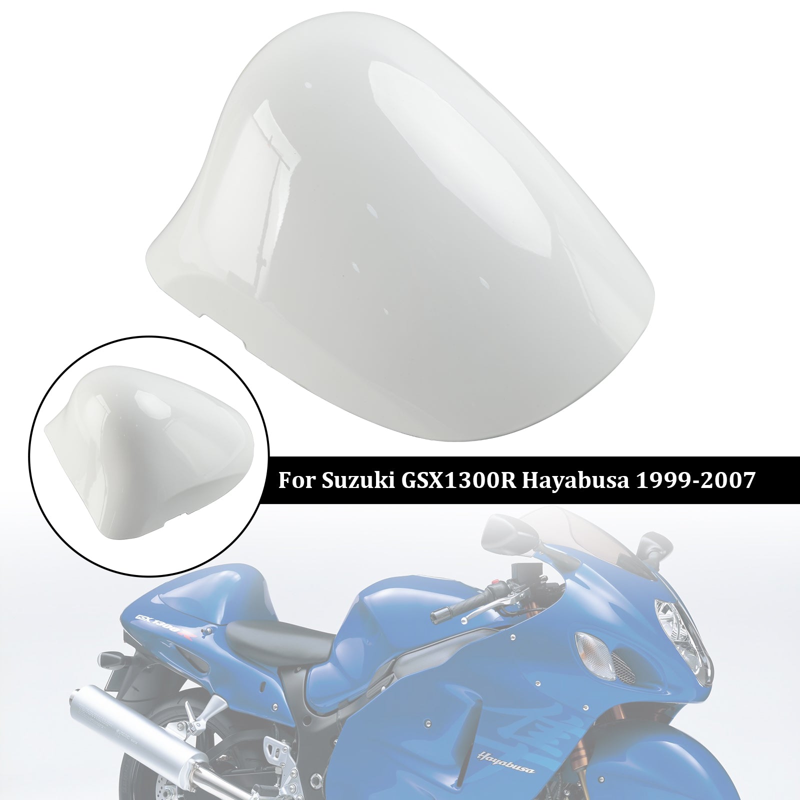 99-07 Suzuki GSX1300R GSX-R1300 Hayabusa Cubierta de carenado del asiento trasero