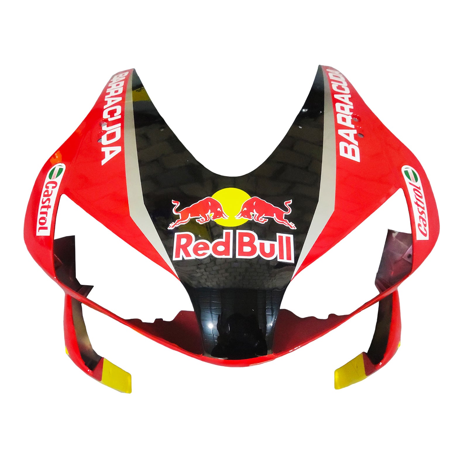 Amotopart 2003-2004 Honda CBR600RR Black Red Yellow Fairing Kit