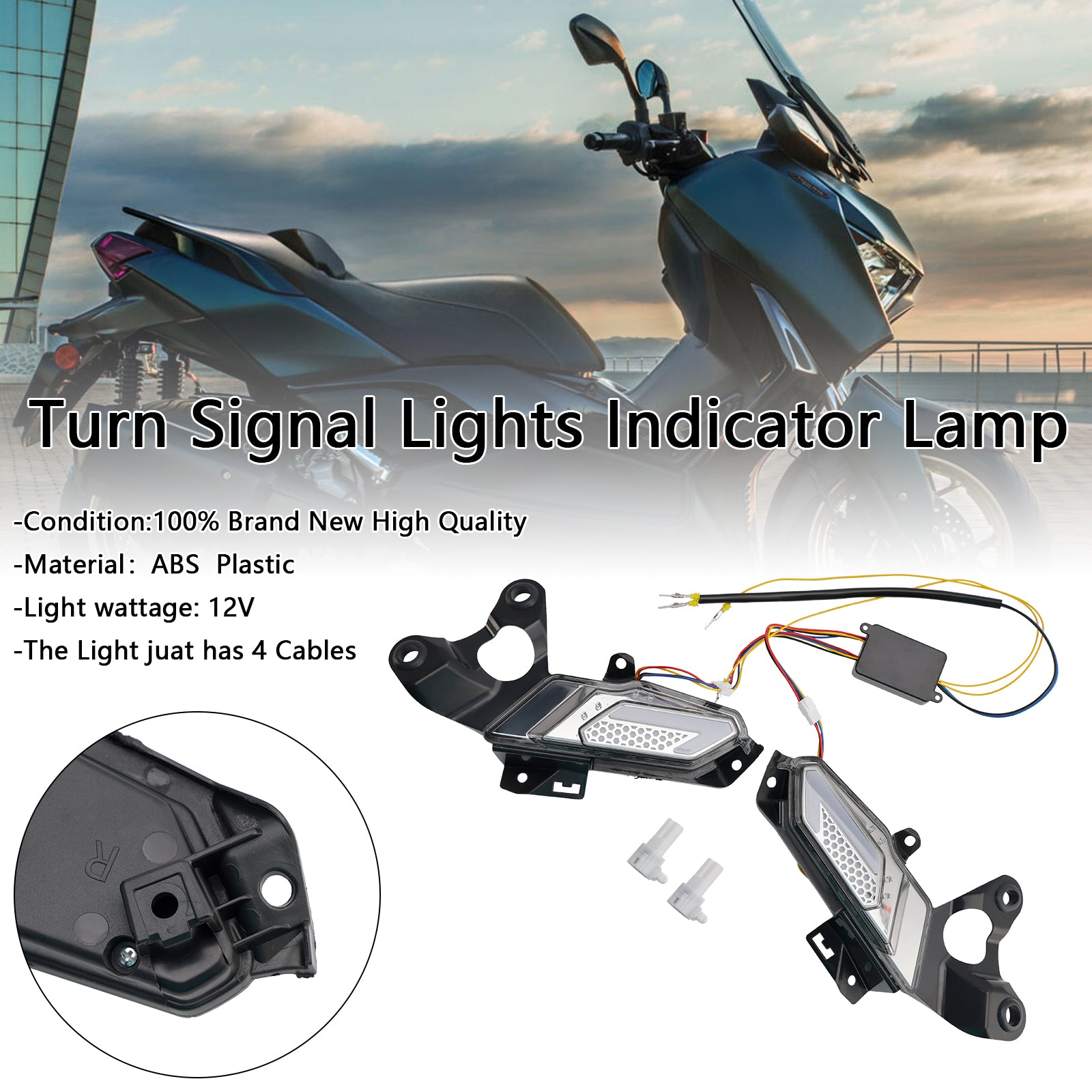 2023-2024 Yamaha Xmax 300 Blinkerlichter Anzeigelampe