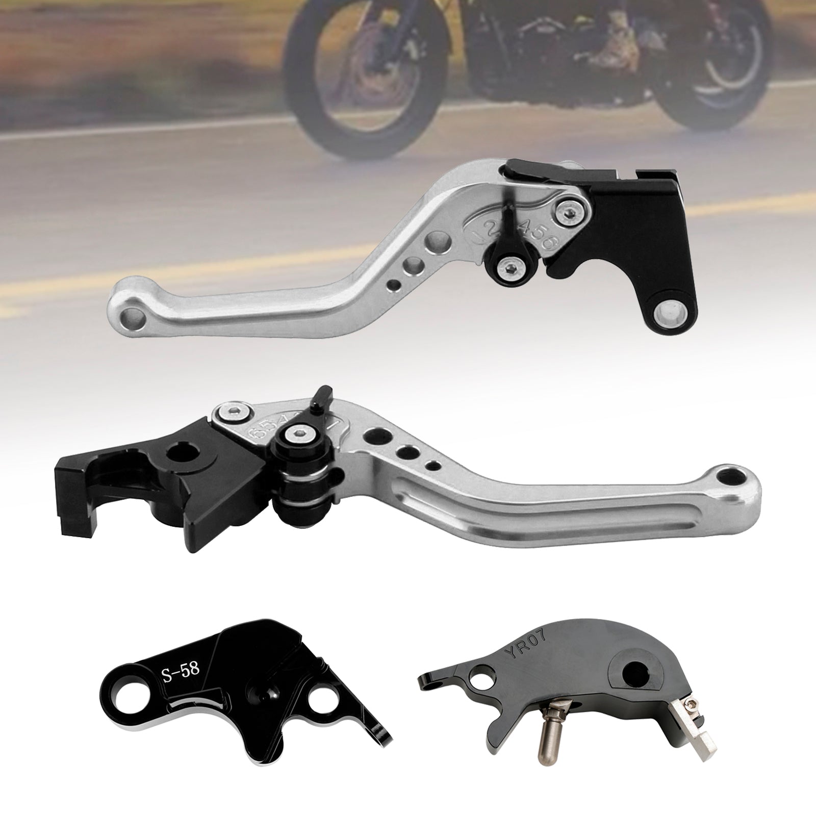 22-23 YAMAHA YZF R7 MT-10/SP FZ-10/SP NEW Short Clutch Brake Lever