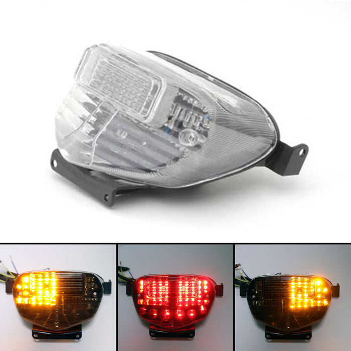 01-02 Suzuki GSXR 600/750 GSX-R 1000 Integrated TailLight Turn Signals Clear