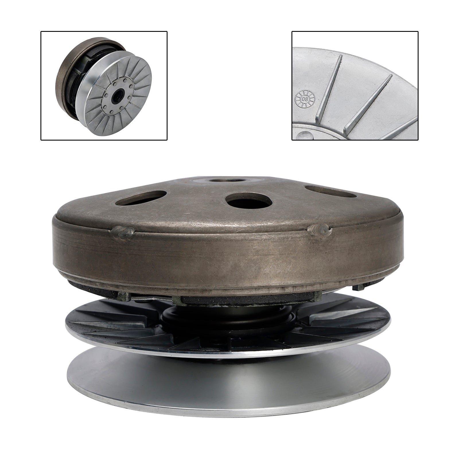 Linhai 400 IRS 420 Promax T3B voorste koppeling Variator Poelieset 27248 27248C