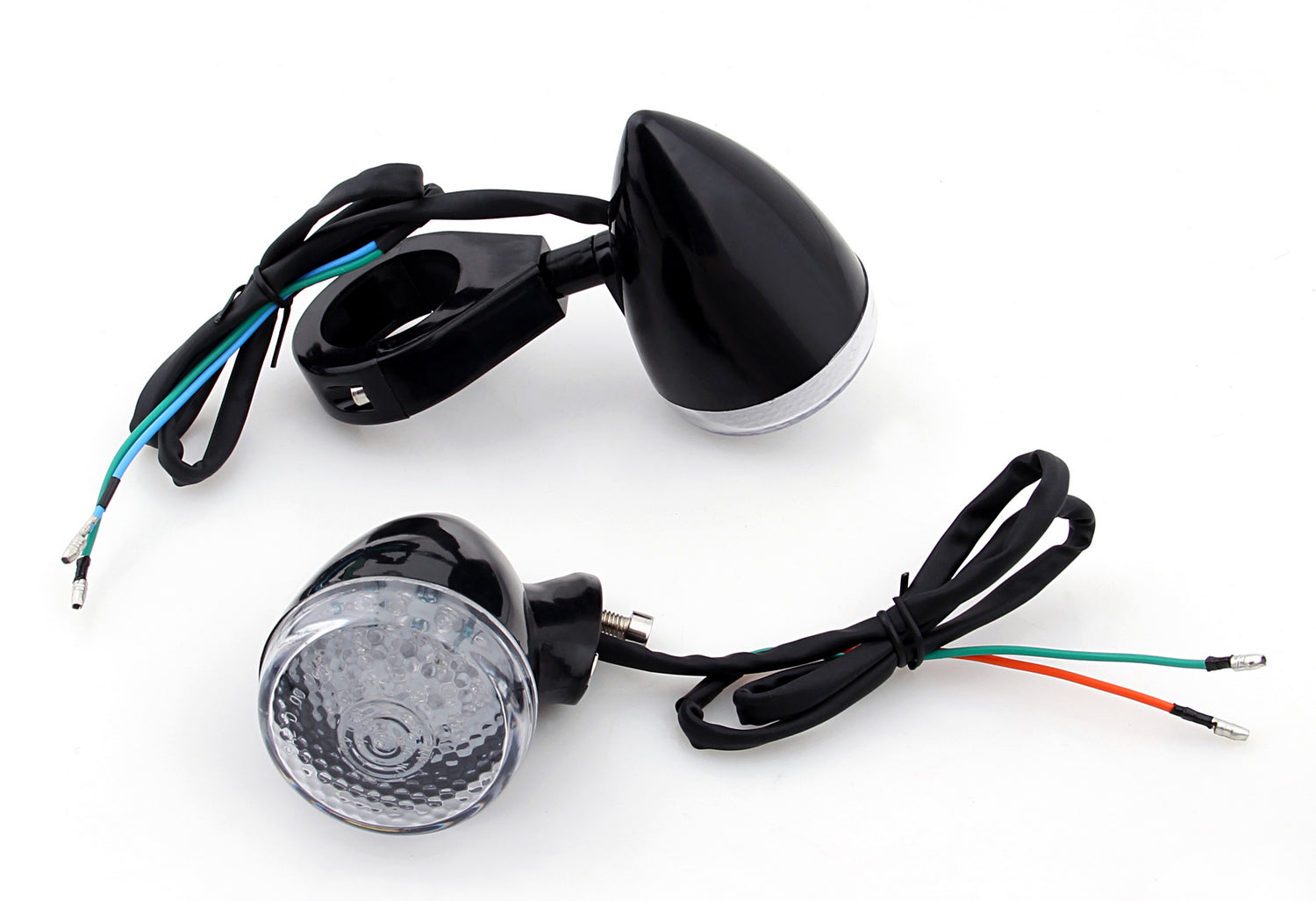 Harley Dyna Sportster Black Blinde Nebel Light 41 -mm -Umzugsgabelklemme