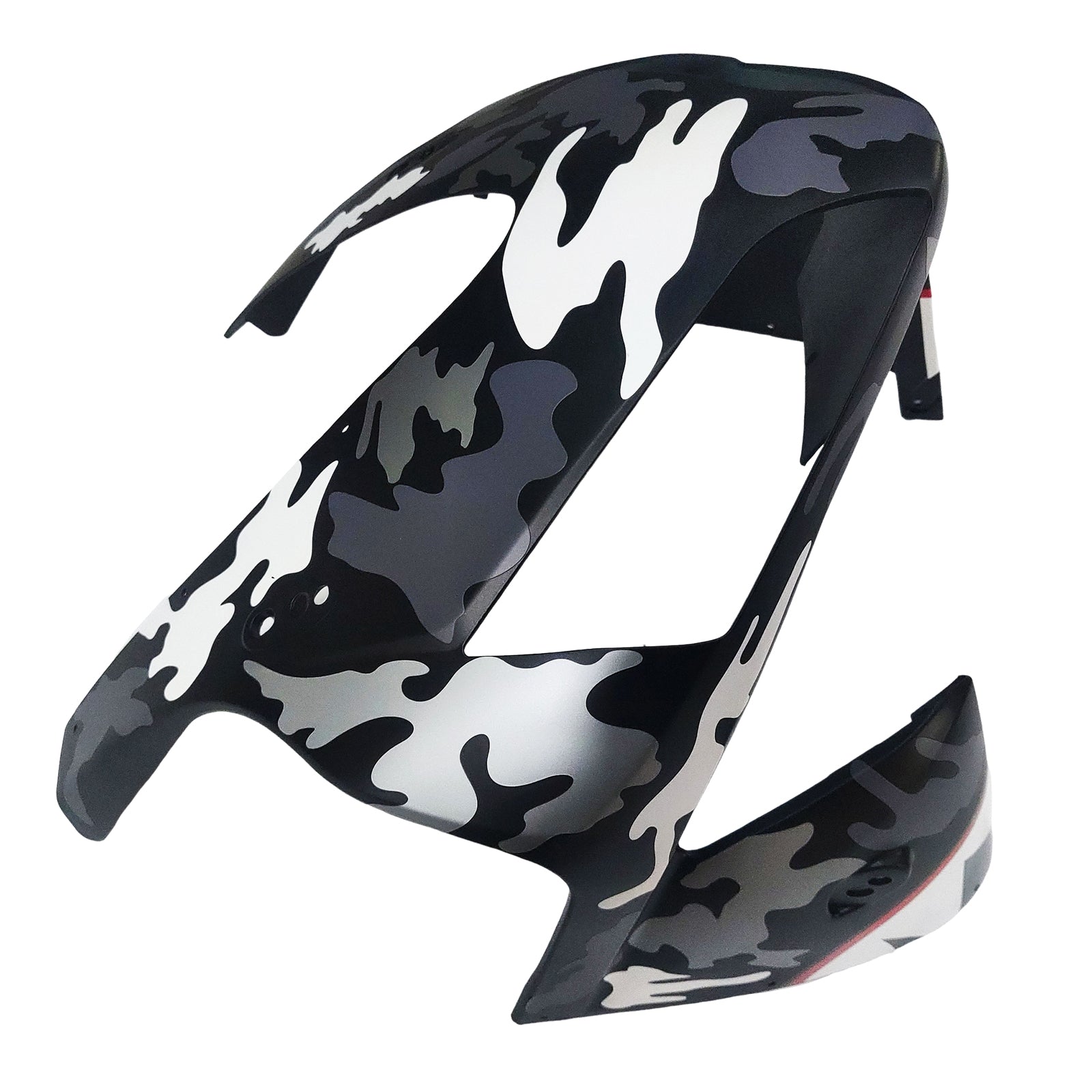 Amotopart 2003-2004 Honda CBR600RR Black White Shark Fairing Kit