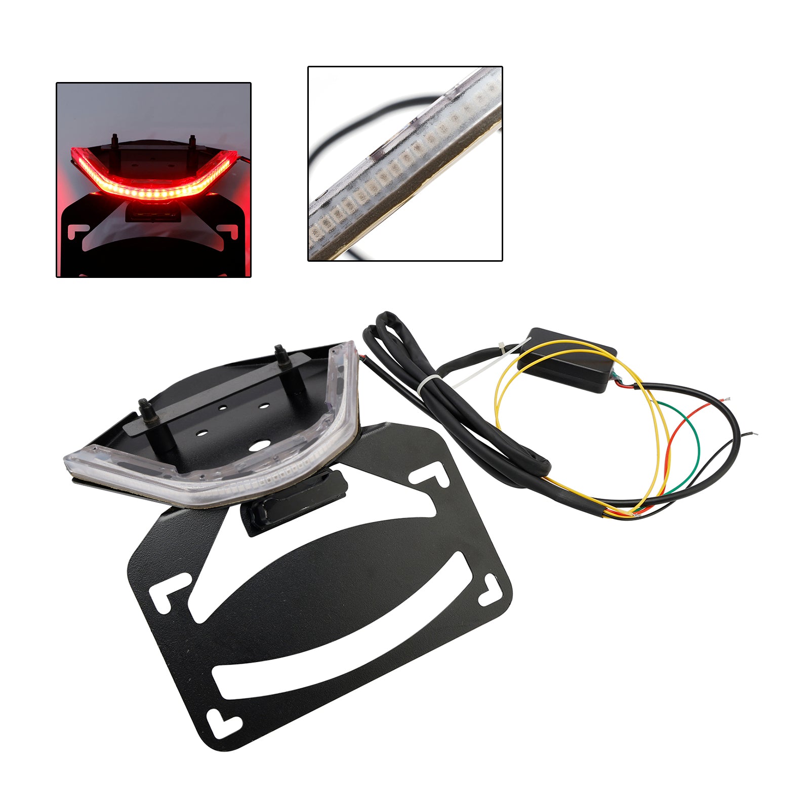 21-24 BMW S1000RR License Plate Holder Frame Bracket