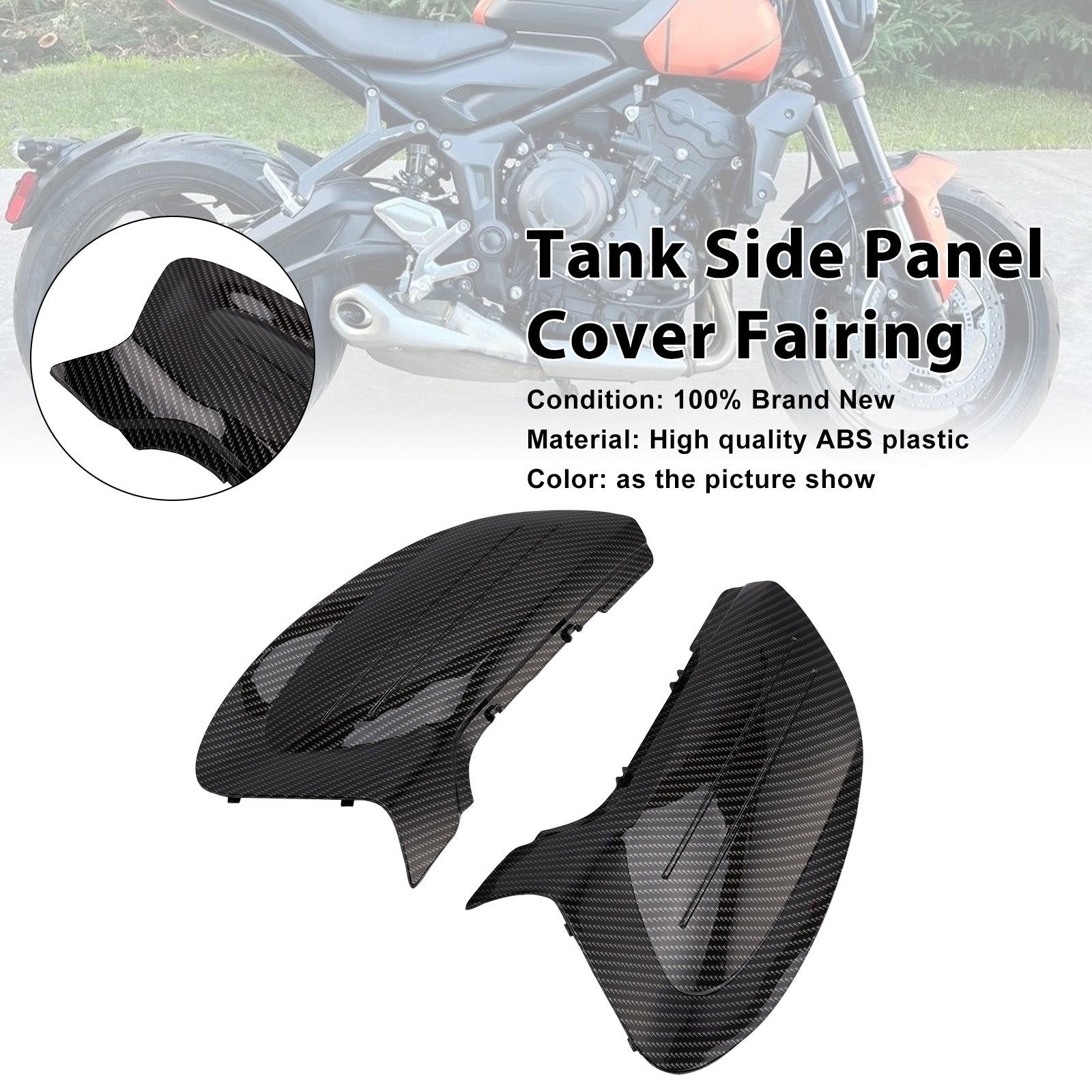 2022-2025 Trident 660 Tank Side Cover Panel Fairing