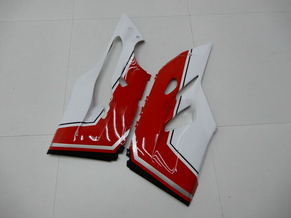 Amotopart 2012-2015 Ducati 899 Silver White Red Black Fairing Kit