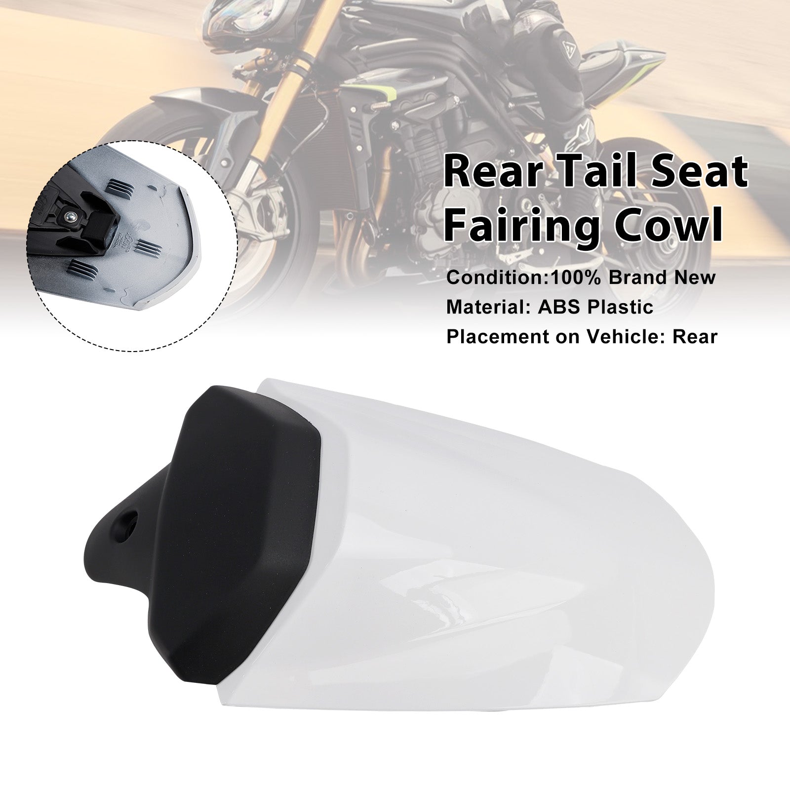 2025-2026 Speed Triple 1200 RS Rear Tail Seat Fairing Cowl Cover