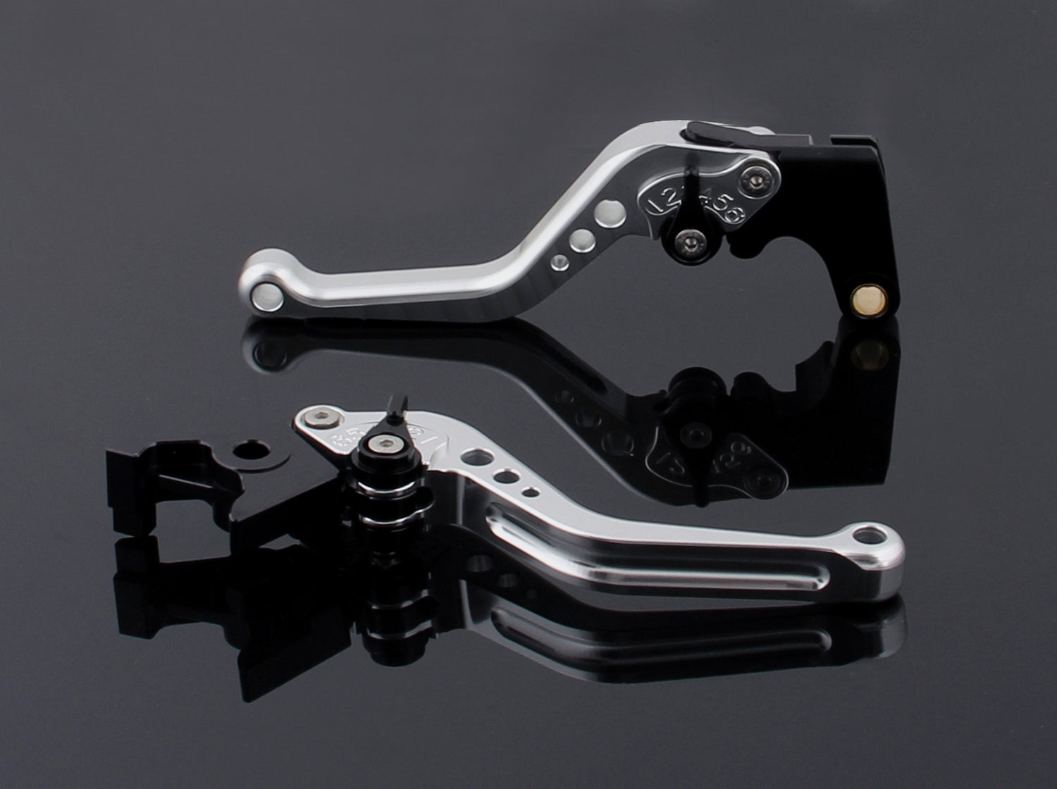 06–10 2005–2006 Suzuki GSXR600 GSXR750 GSXR1000 Bremskupplungshebel Silber