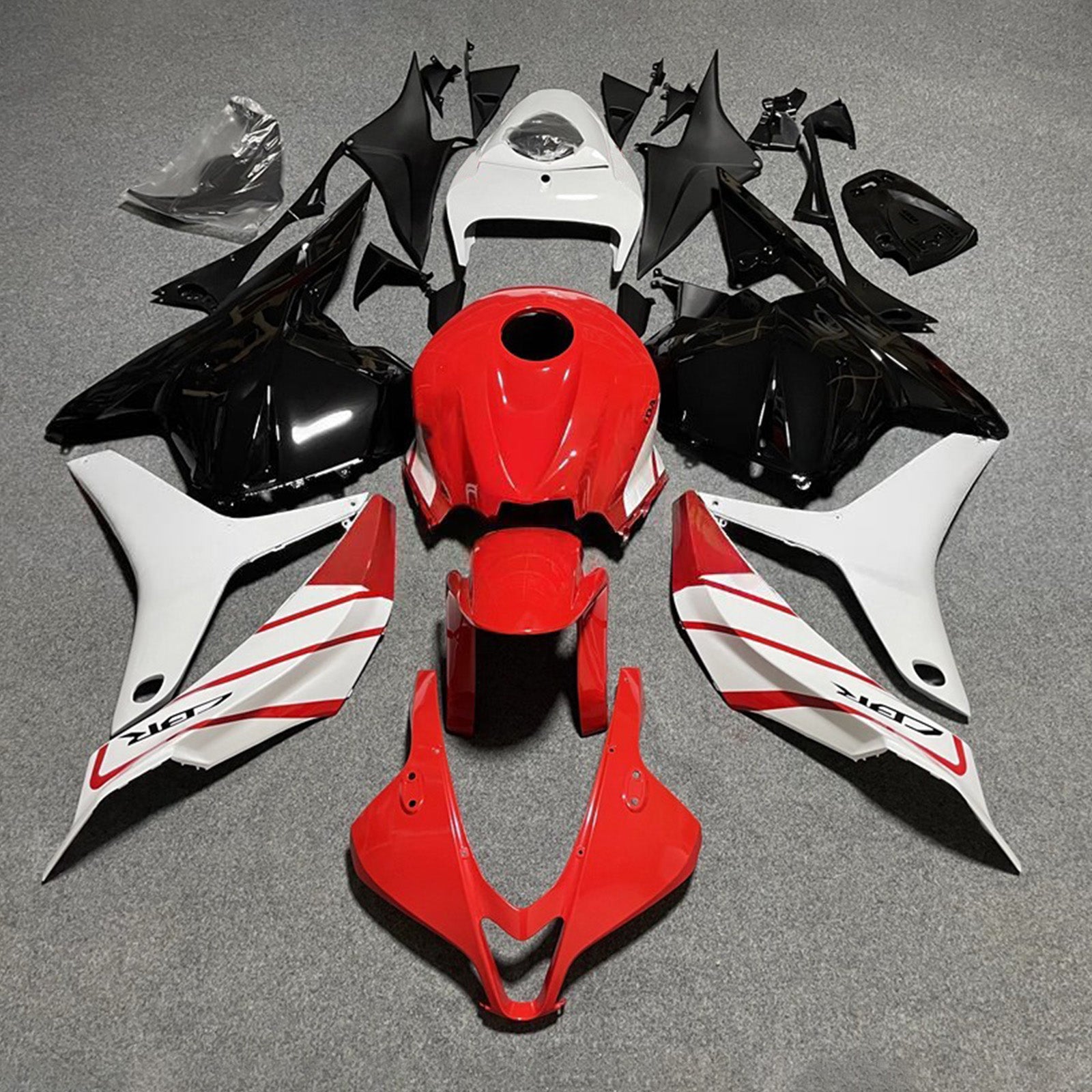 Amotopart 2009-2012 Honda CBR600RR rood wit zwart kuipset