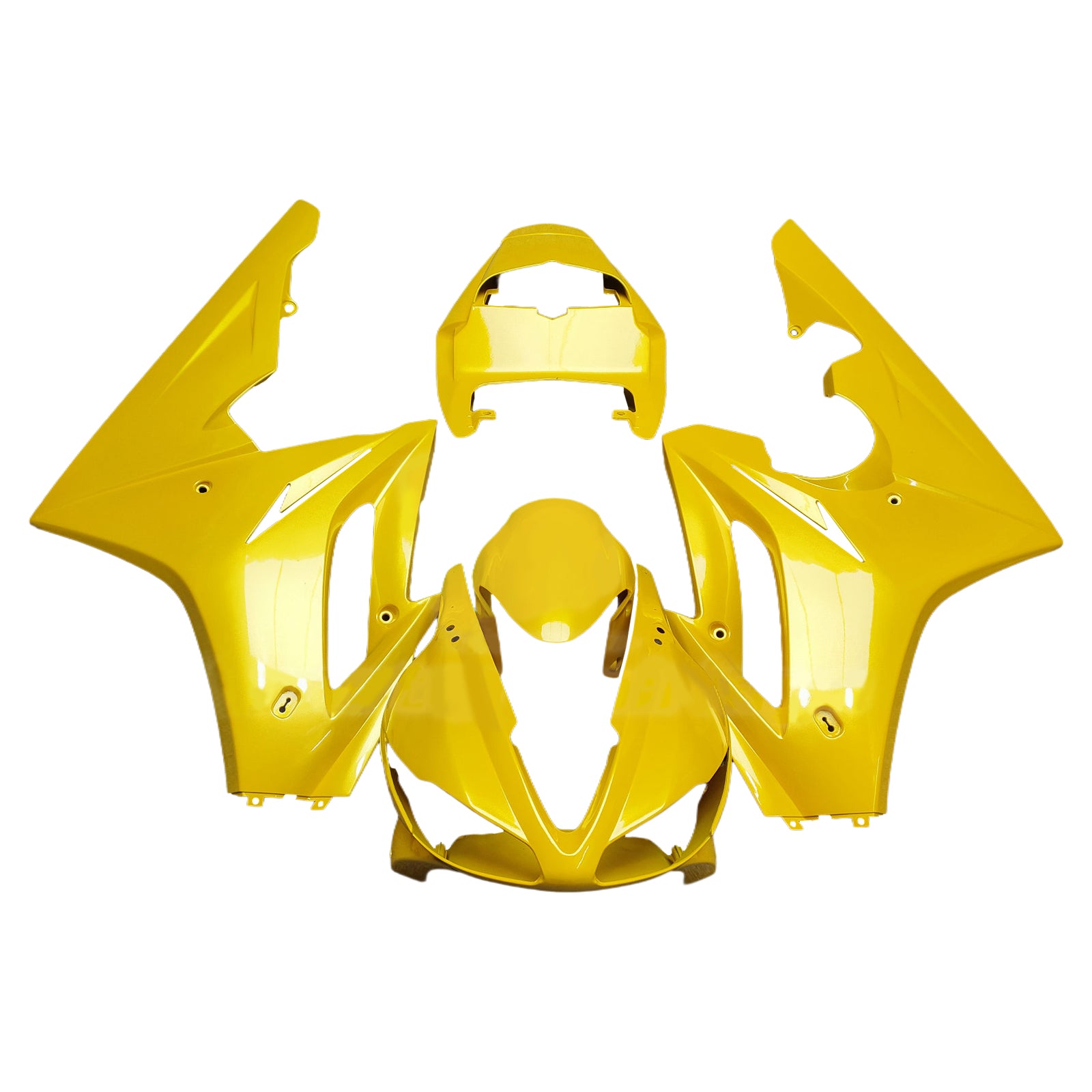 Amotopart 2009-2012 Triumph Daytona 675 Glossy Gold Failing Kit