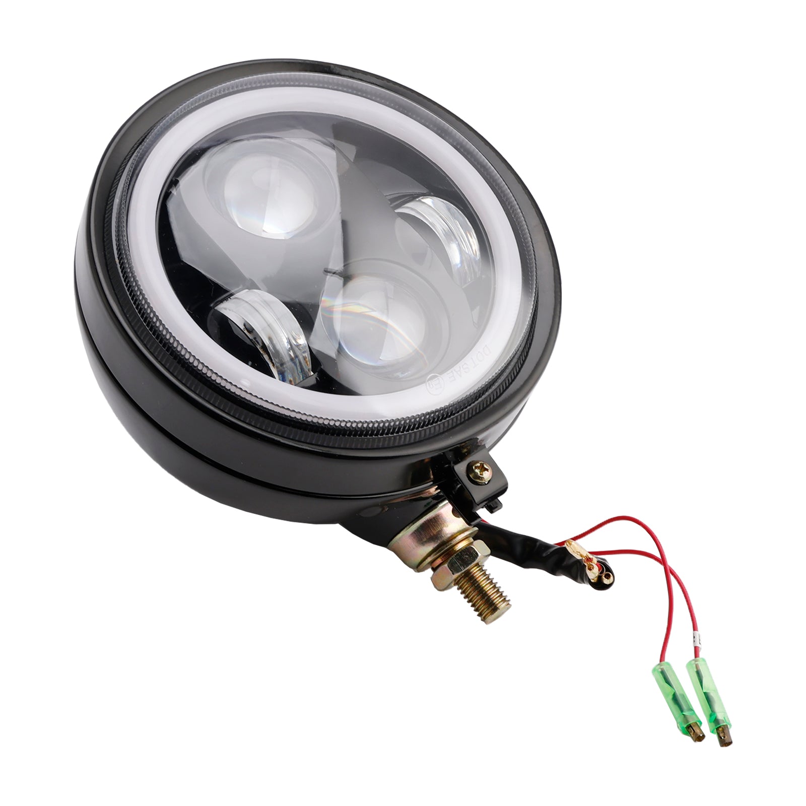 Motorcycle Scooter 5.75" Motorcycle Spotlight Headlight Fog 4-Bulbs