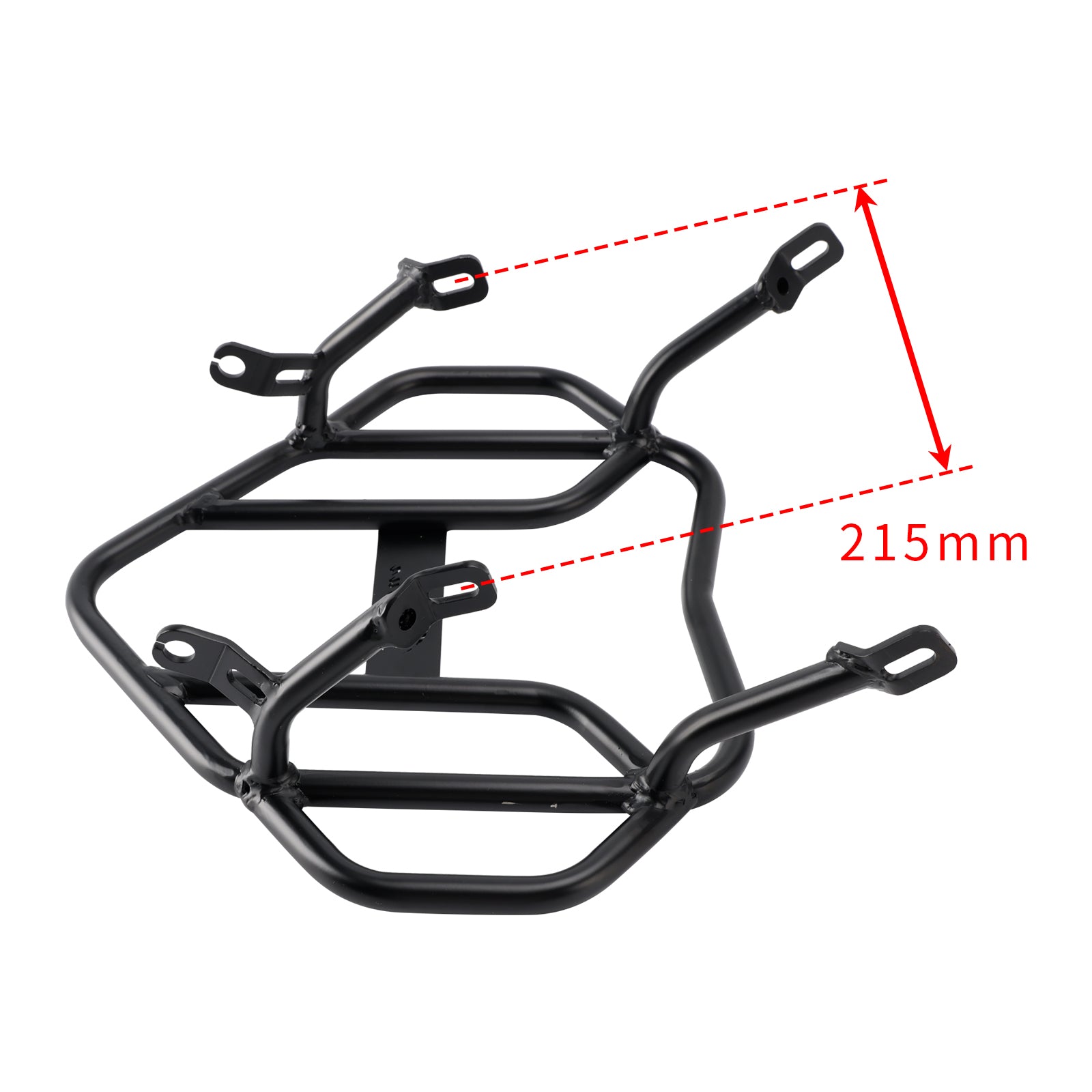 1996 - 2025 Suzuki DR 650 Rear Rack Luggage Cargo Carrier Black