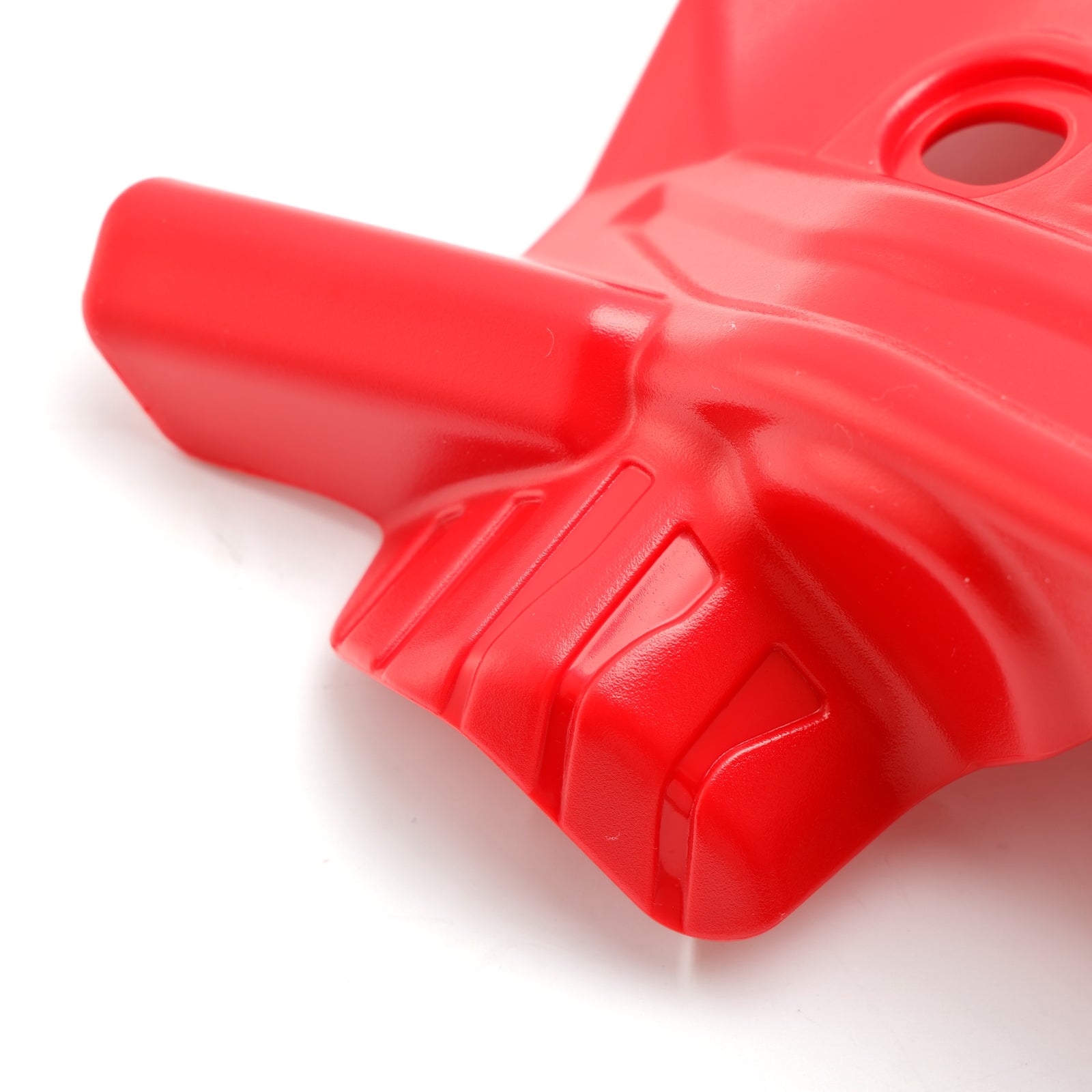 23-24 Honda Crf300 Crf300l Skid Plate Engine Guard Crack Plastic