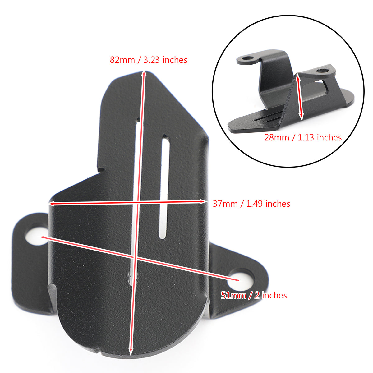 2018-2020 BMW F 750 GS / F 850 GS Black Side Stand Switch Cover Guard