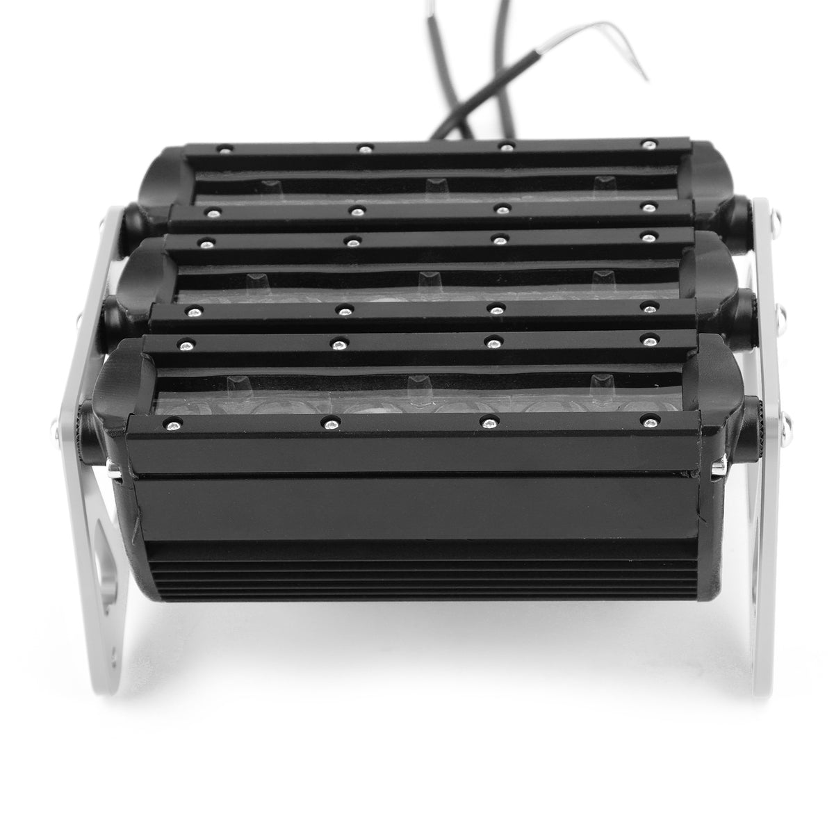 3 Rækker 13-2019 Honda MSX 125 SF Grom Sølv LED Hvid lysstang forlygte