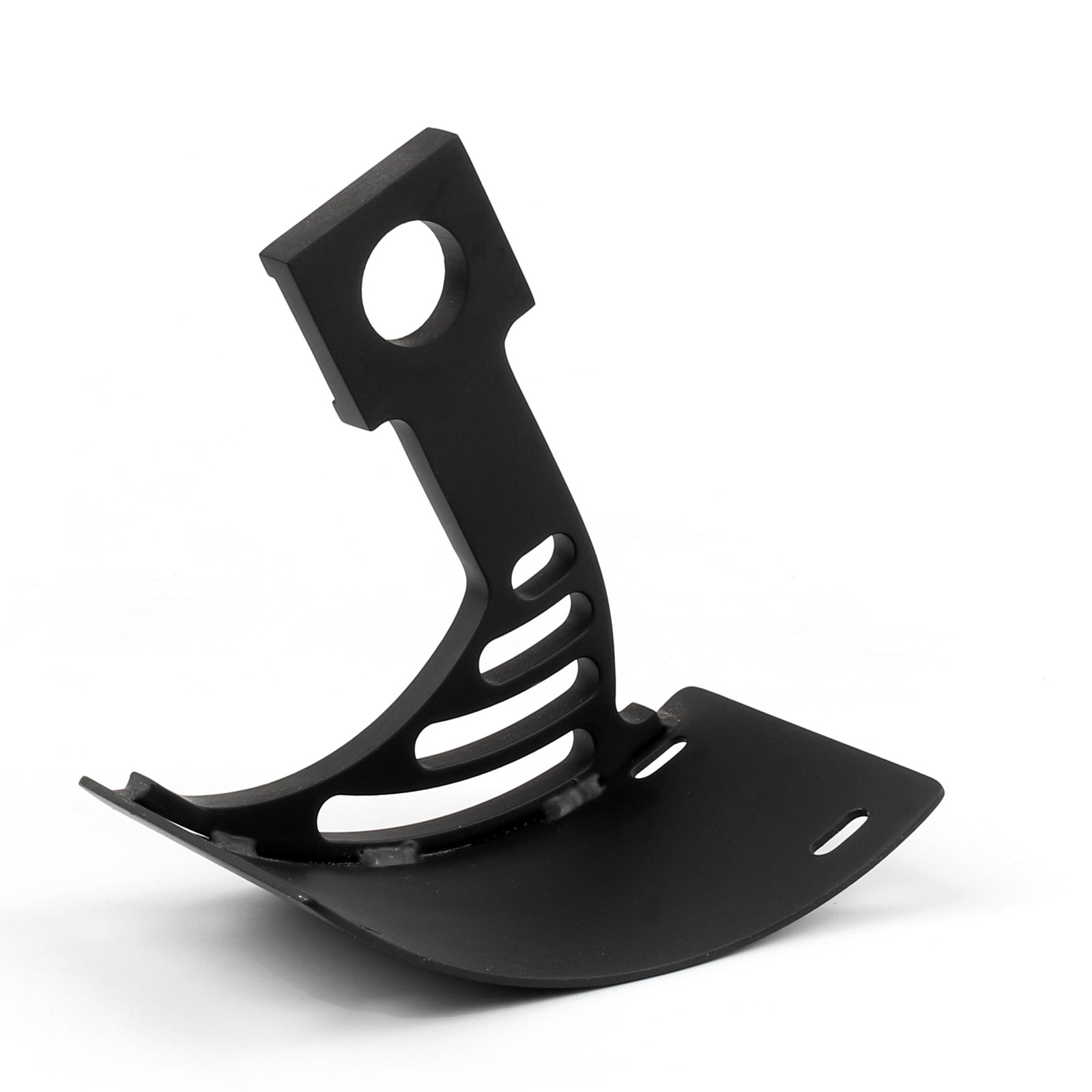 2004-2014 Yamaha R1 Curved side Mount License Plate Tag Holder Bracket BLK