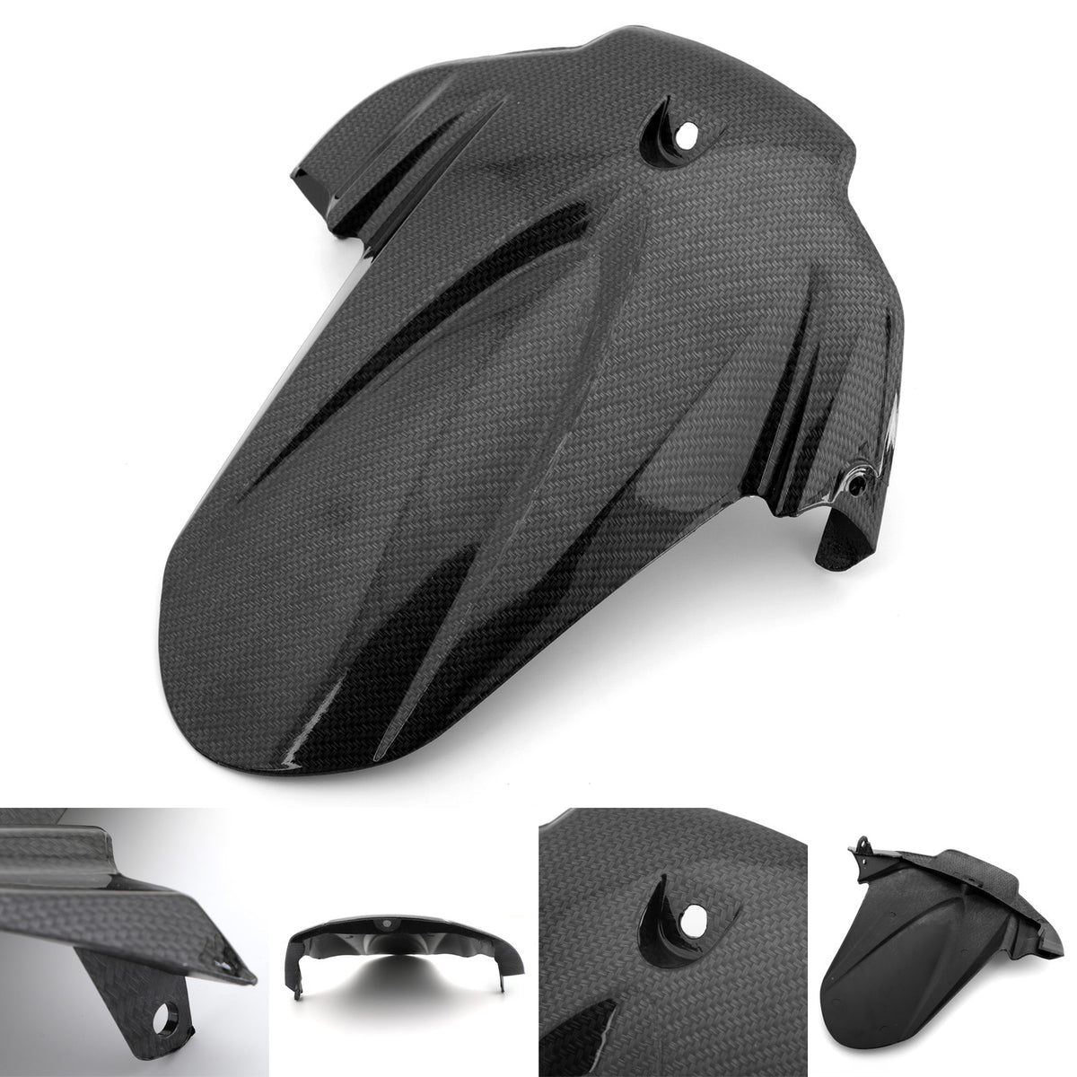 2009-2016 Suzuki GSXR1000 Carbon Tylny Hugger Błotnik Błotniki ABS Fairing