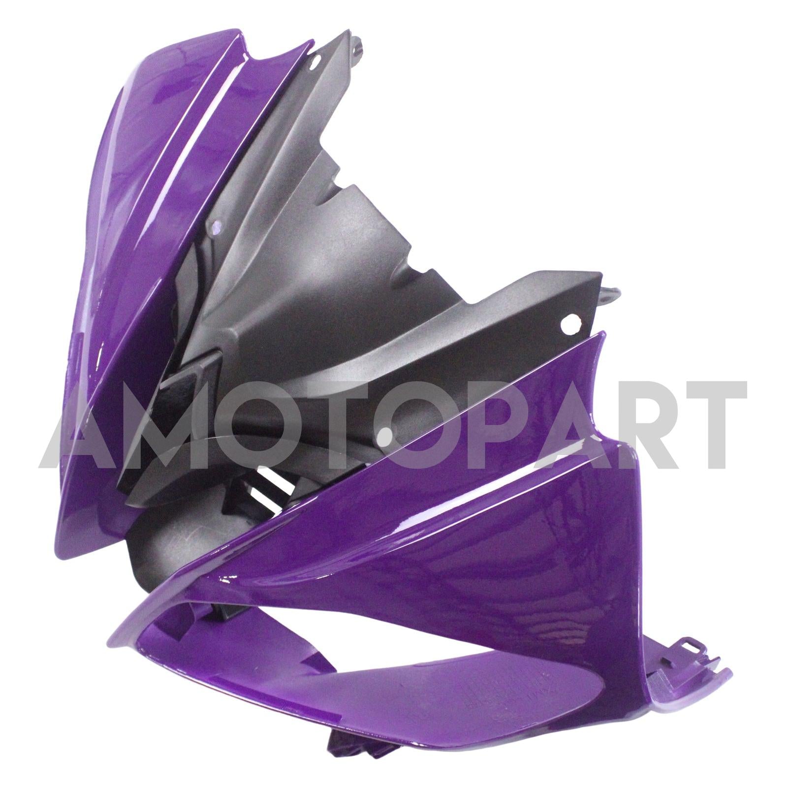 Amotopart 2008–2016 YZF 600 R6 Yamaha Lila&Schwarzes Verkleidungskit