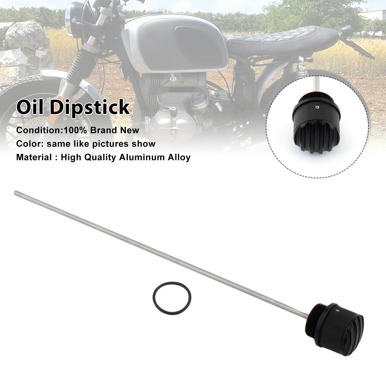 BMW R 45 65 80 100 R45 R65 R80 R100 Oil Dipstick Plug