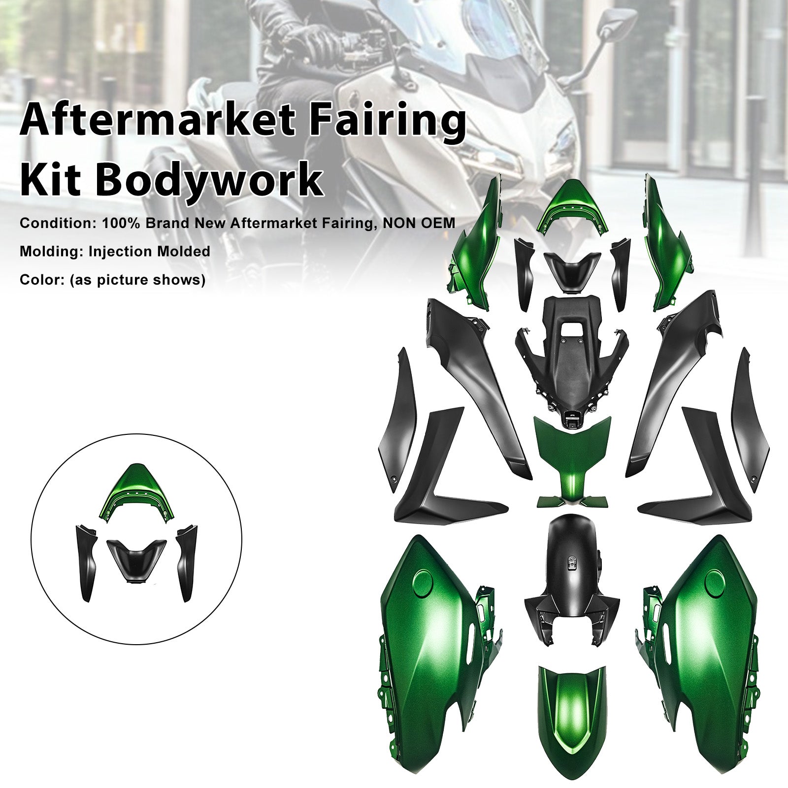 Amotopart 2025-2026 Yamaha TMAX560 Fairing Kit Collection