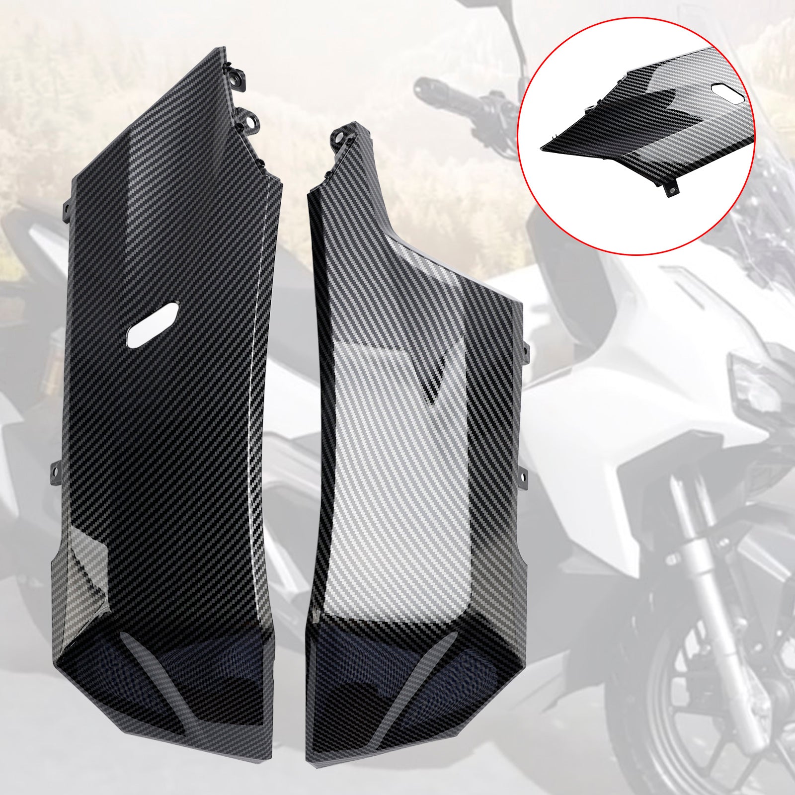 23-24 Honda Adv 160 Side Pedal Cover Panel Fairing Cowl
