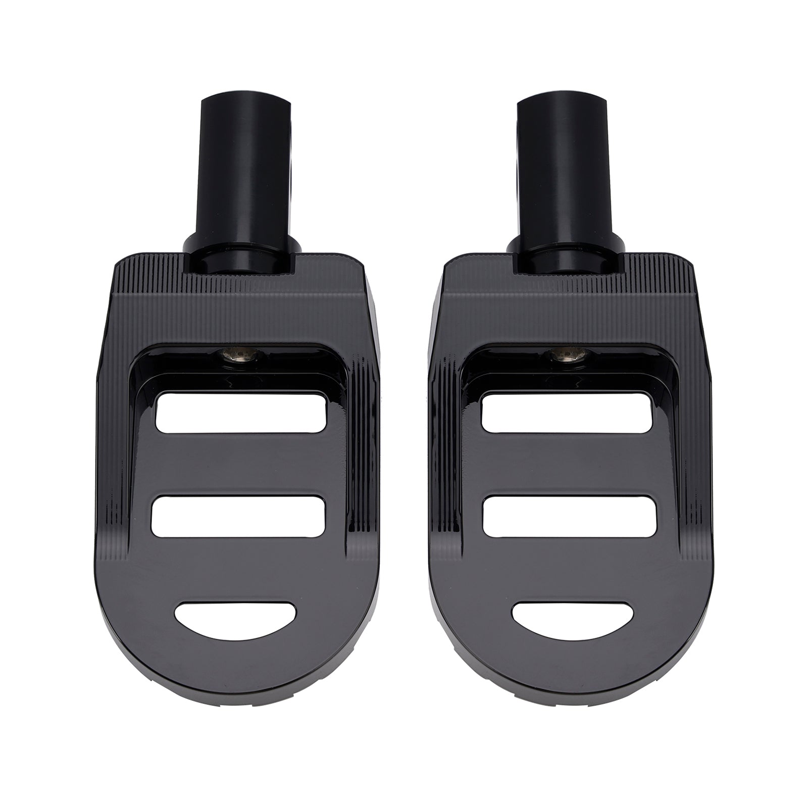 Pegs de pé da frente universais adequados para motocicleta com barras de 1,25 polegadas