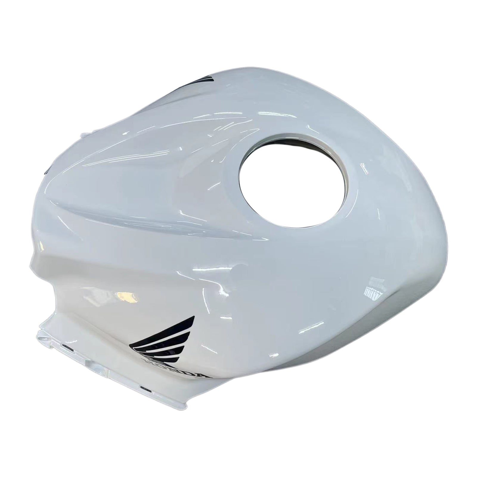 Amotopart 2009-2012 Honda CBR600RR White Black Fairing Kit