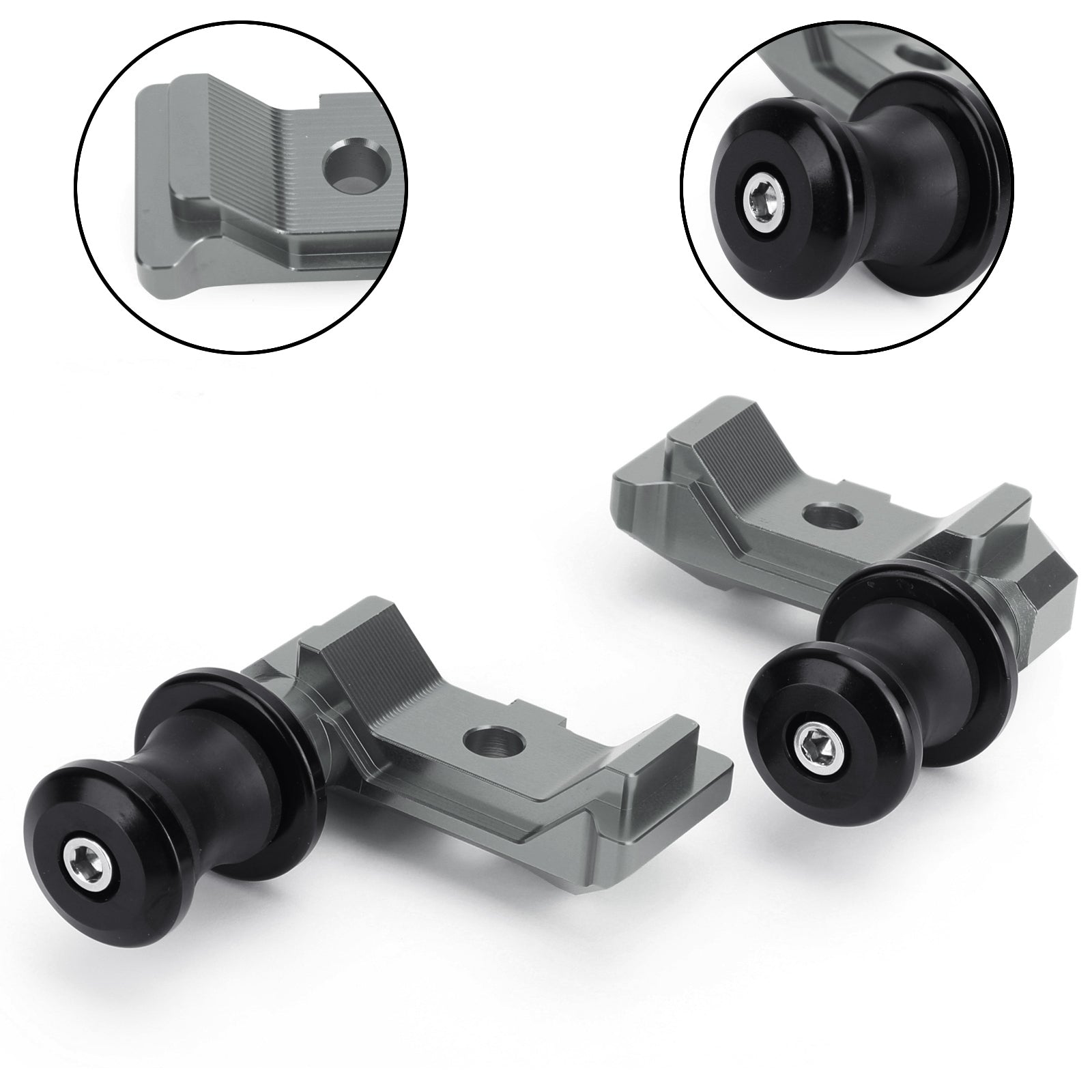 2014-2018 YAMAHA MT-07 Chain Adjuster Block W/Swingarm Spools Slider