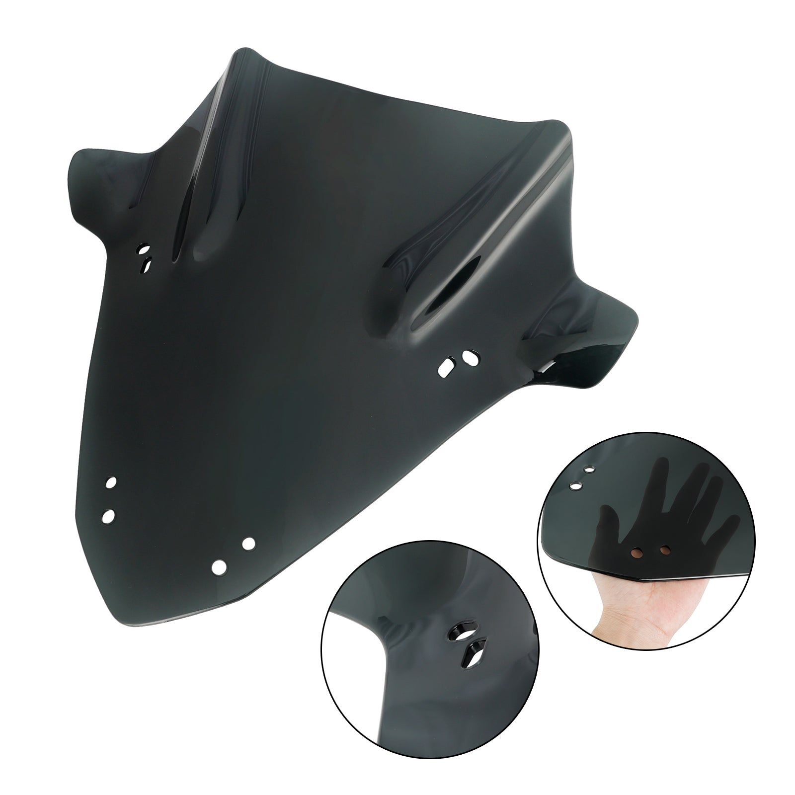 23-24 Yamaha X MAX 300 ABS Motorcykel Vindruta Vindruta