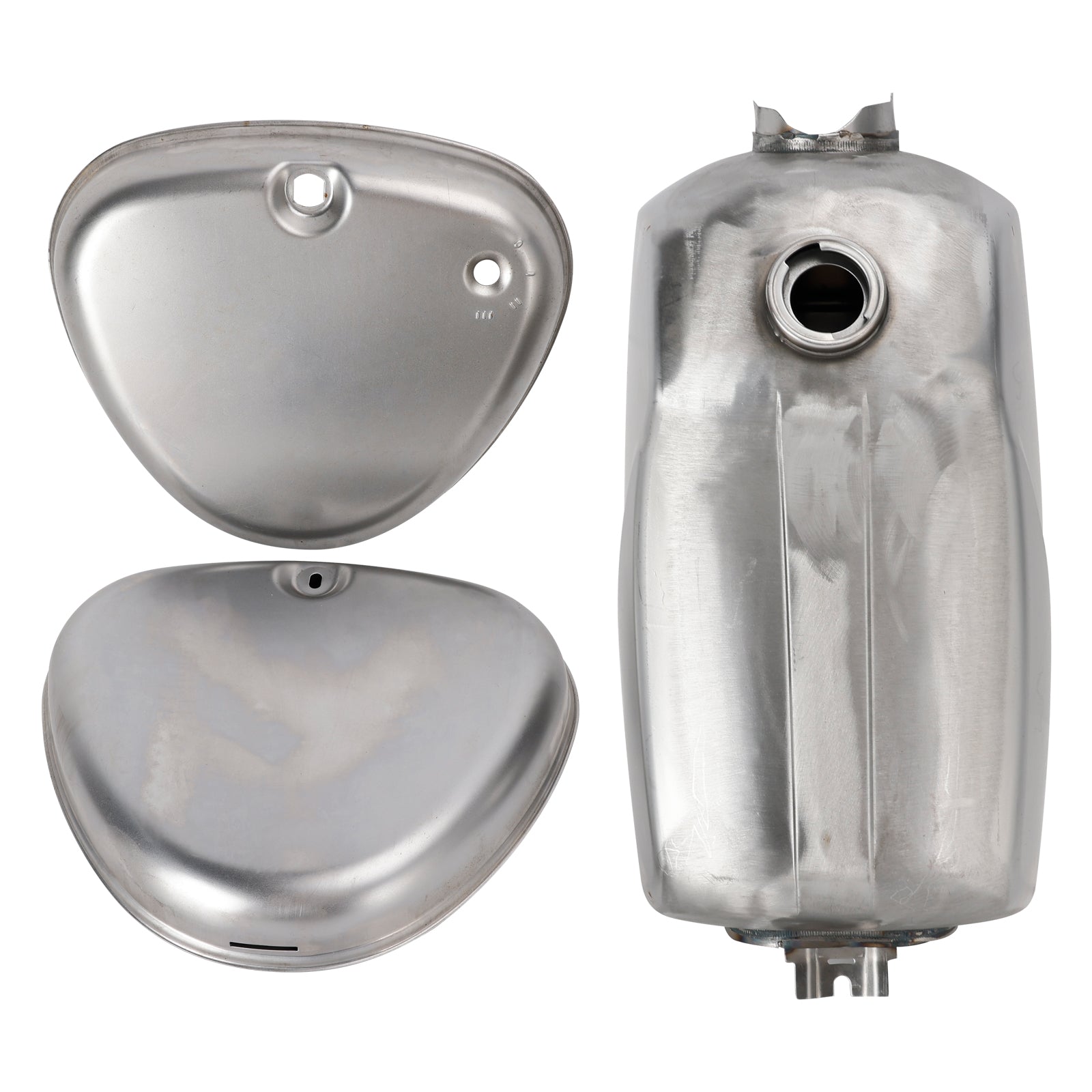 Simson S53 S83 Enduro Unpainted Fuel Tank and Side Cover set