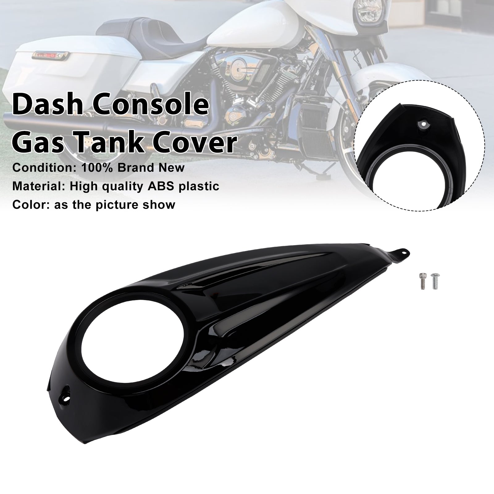Touring Road Glide / Street Glide 2023-2025 Dash Console Gas Tank Cover