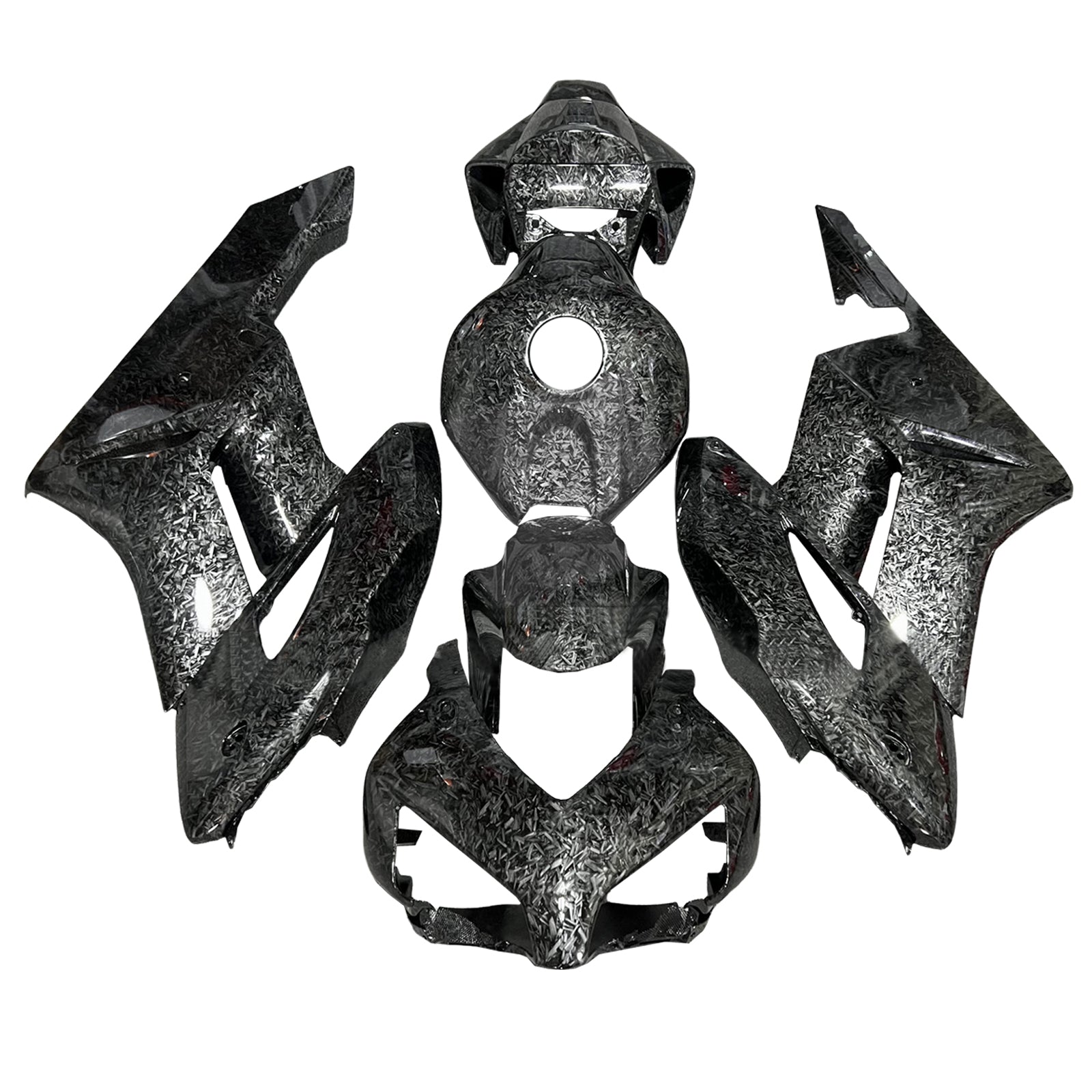 Amotopart 2004-2005 Honda CBR1000RR Forged Carbon Fiber Patterns Fairing Kit