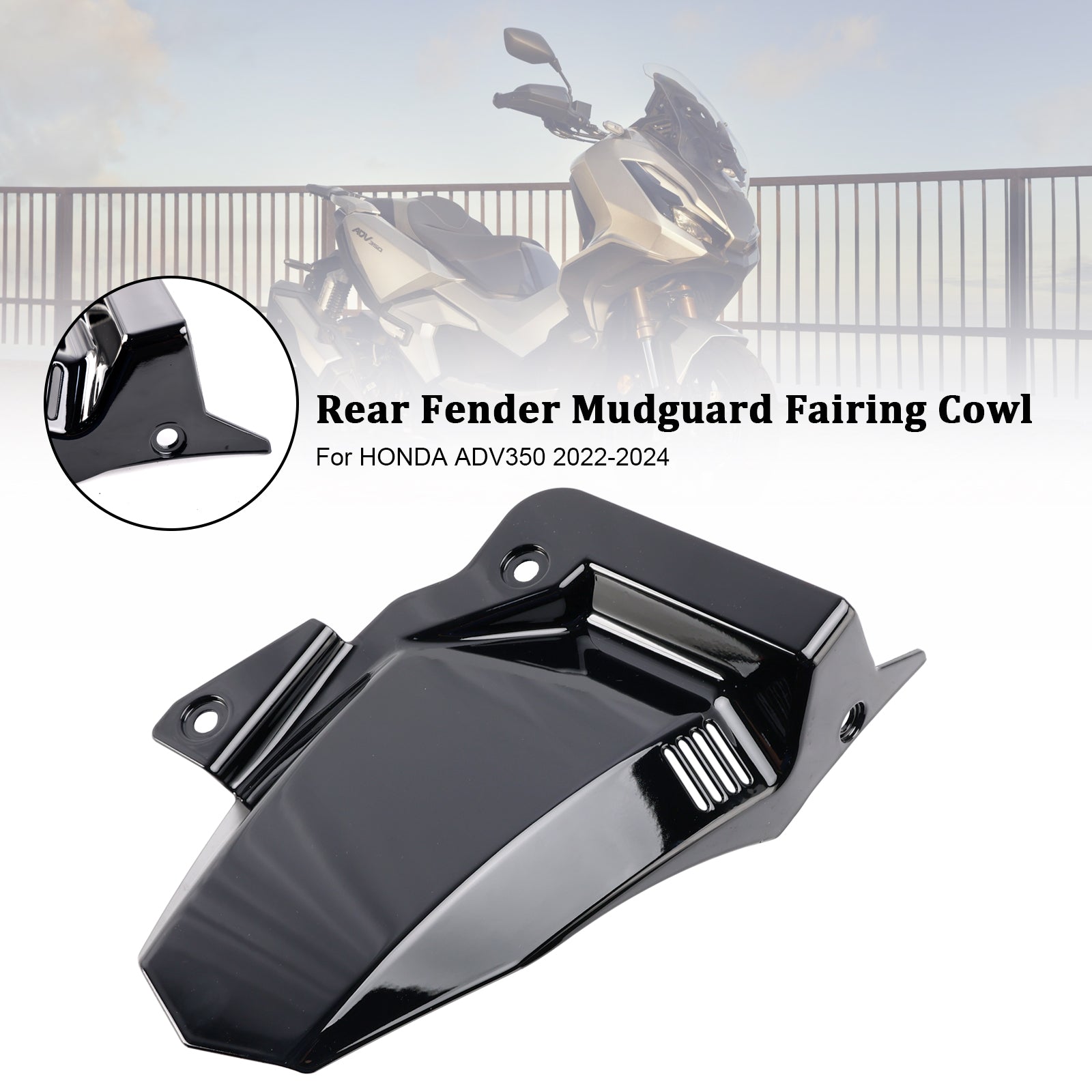 22-24 HONDA ADV350 guardabarros trasero carenado