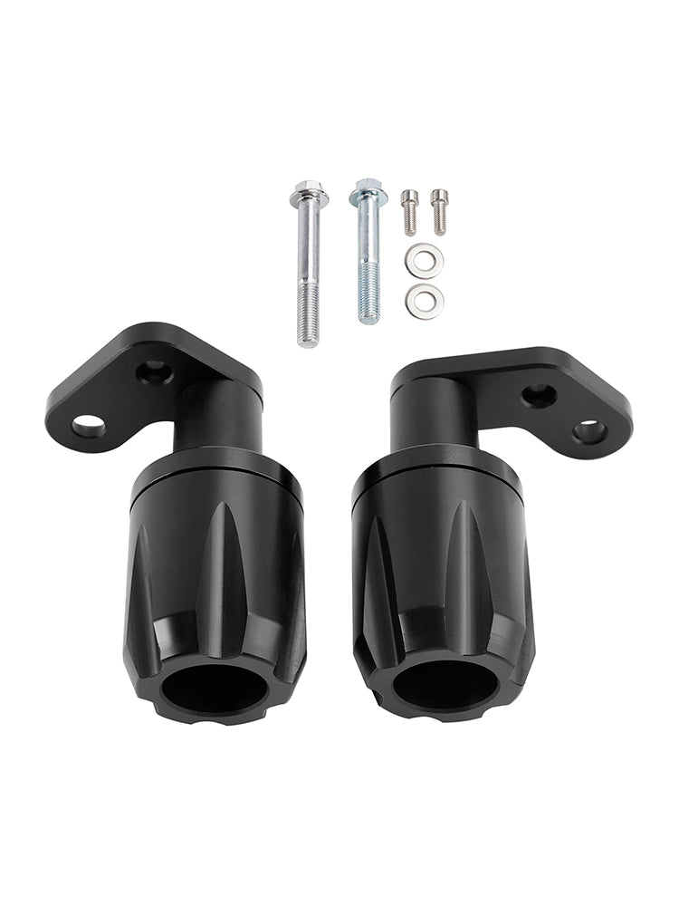 2024-2025 KAWASAKI ZX-6R ZX 6R CNC ANTI-CRASH FRAME SLIDERS Beschermer zwart
