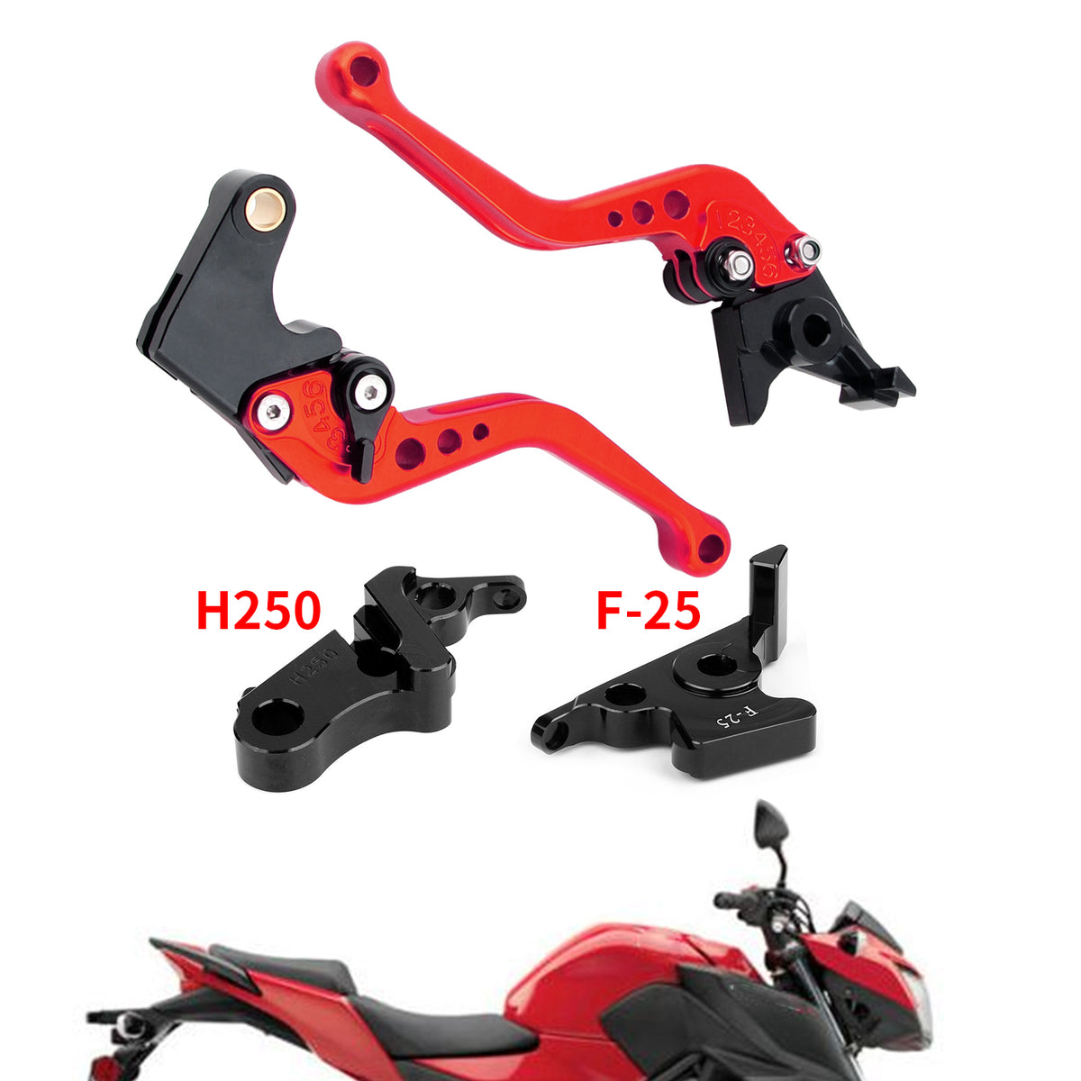 2013-2018 2014-2018 Honda CBR500R/F/X CB300R/F/FA korte koppelingsremhendel
