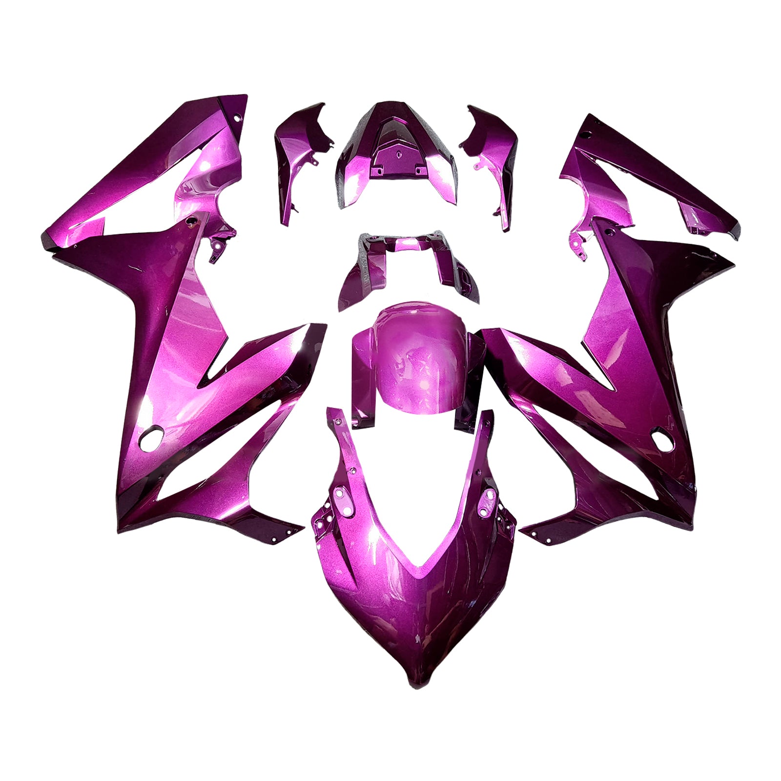 Amotopart 2019-2020 Honda CBR650R Pink Fairing Kit