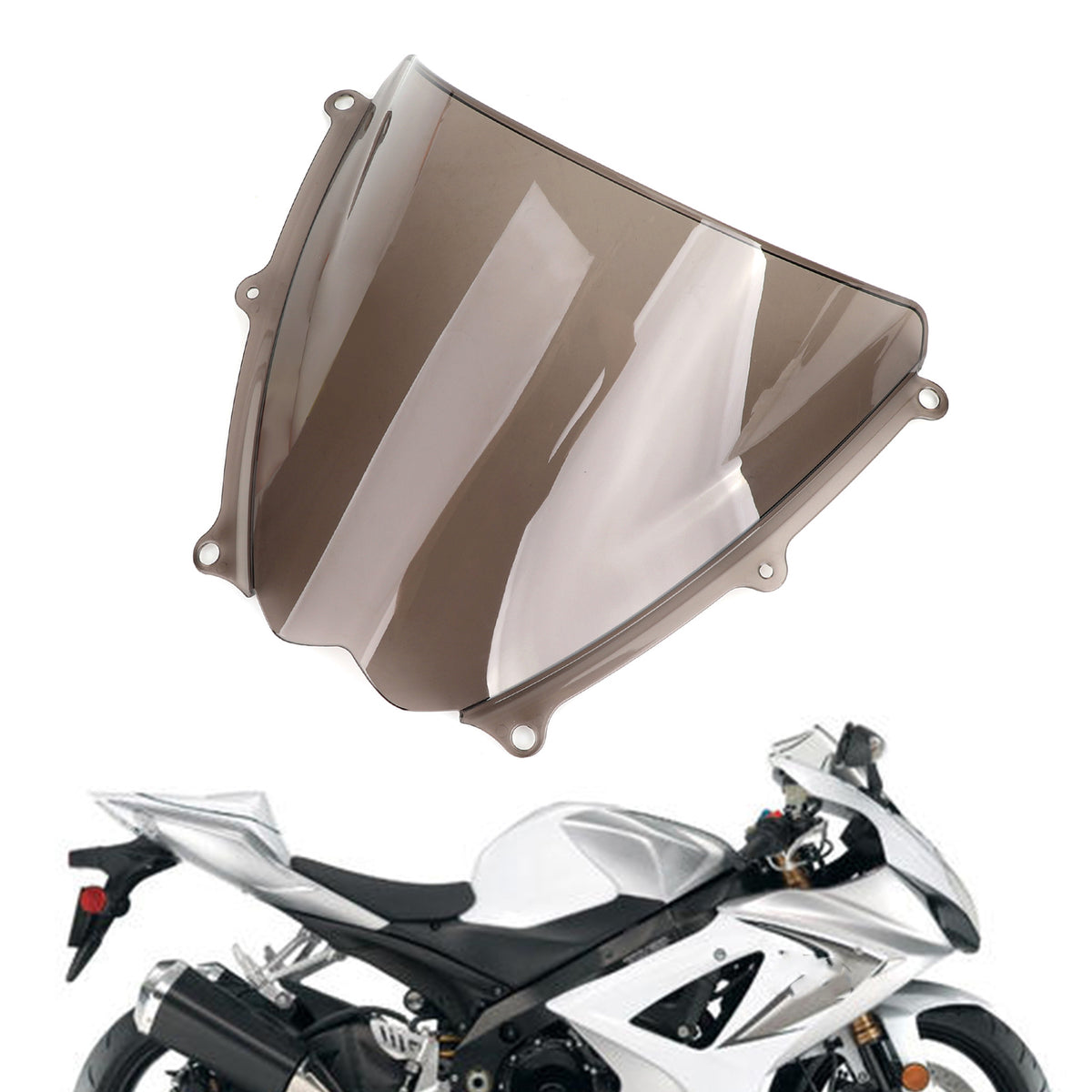 2007-2008 Suzuki GSXR 1000 K7 Smoke Windshield