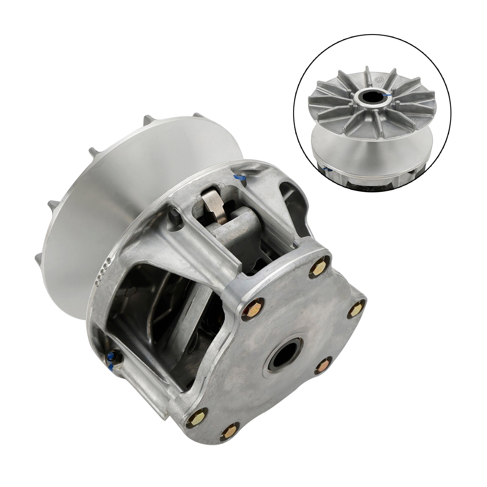 Front Clutch Variator Pulley Set 1322743 For Polaris Rzr 800 Efi 2008-2009 Le